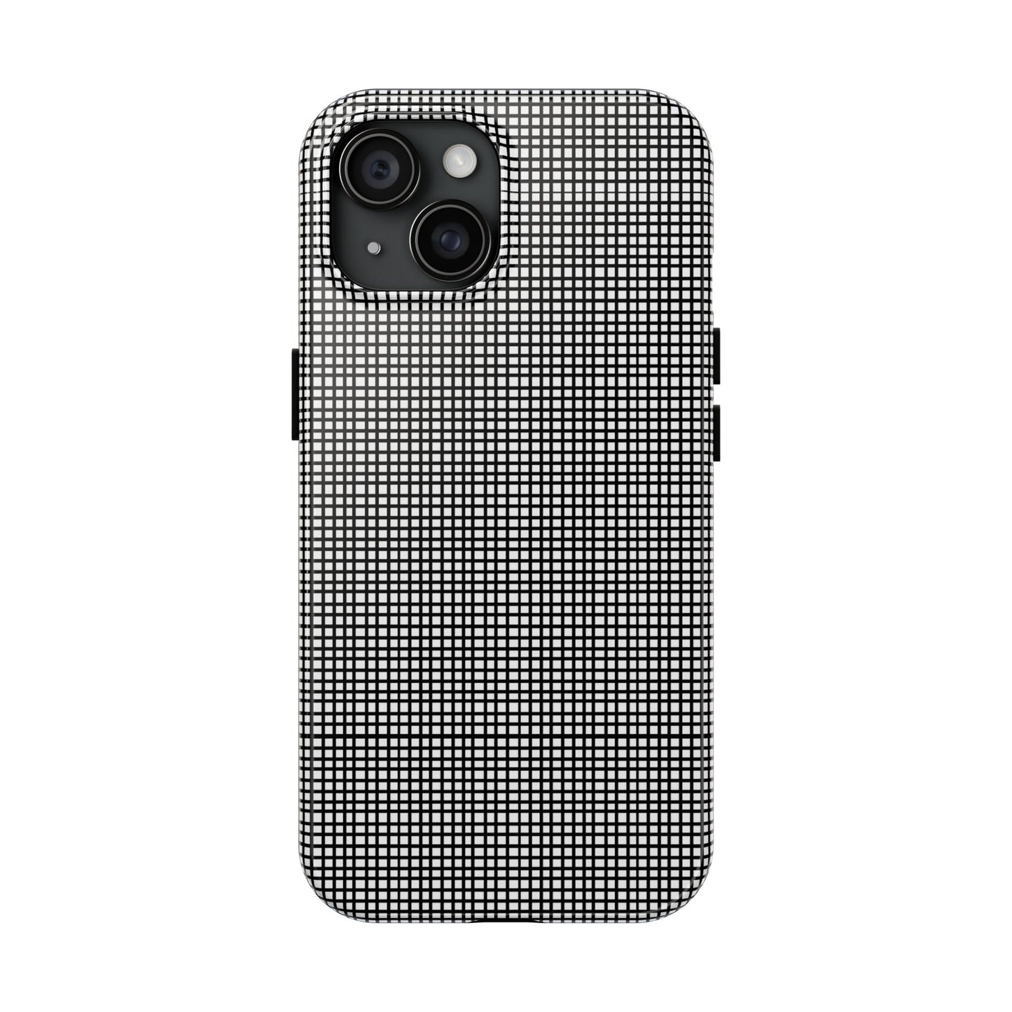 Window Pane White / Black Phone Case