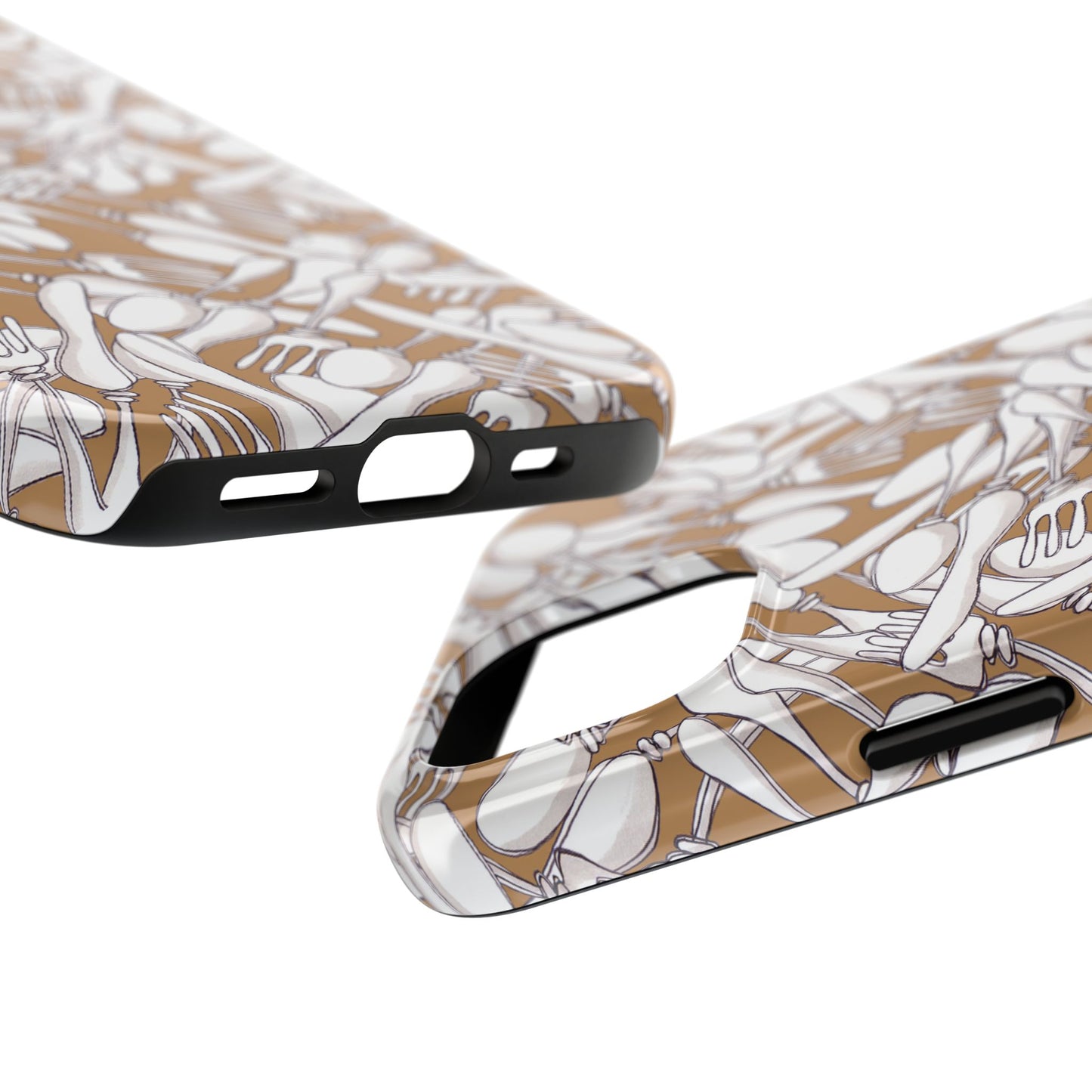 Silverware Wars Brown Phone Case