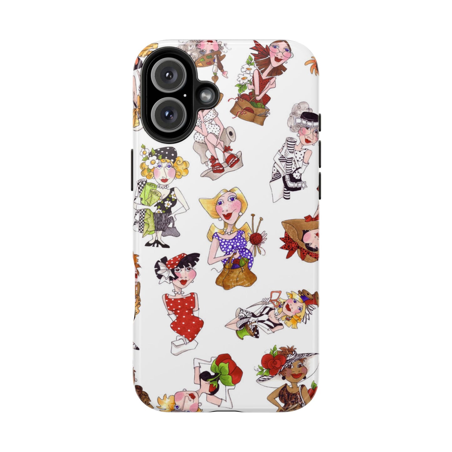 Creative Toss White Phone Case