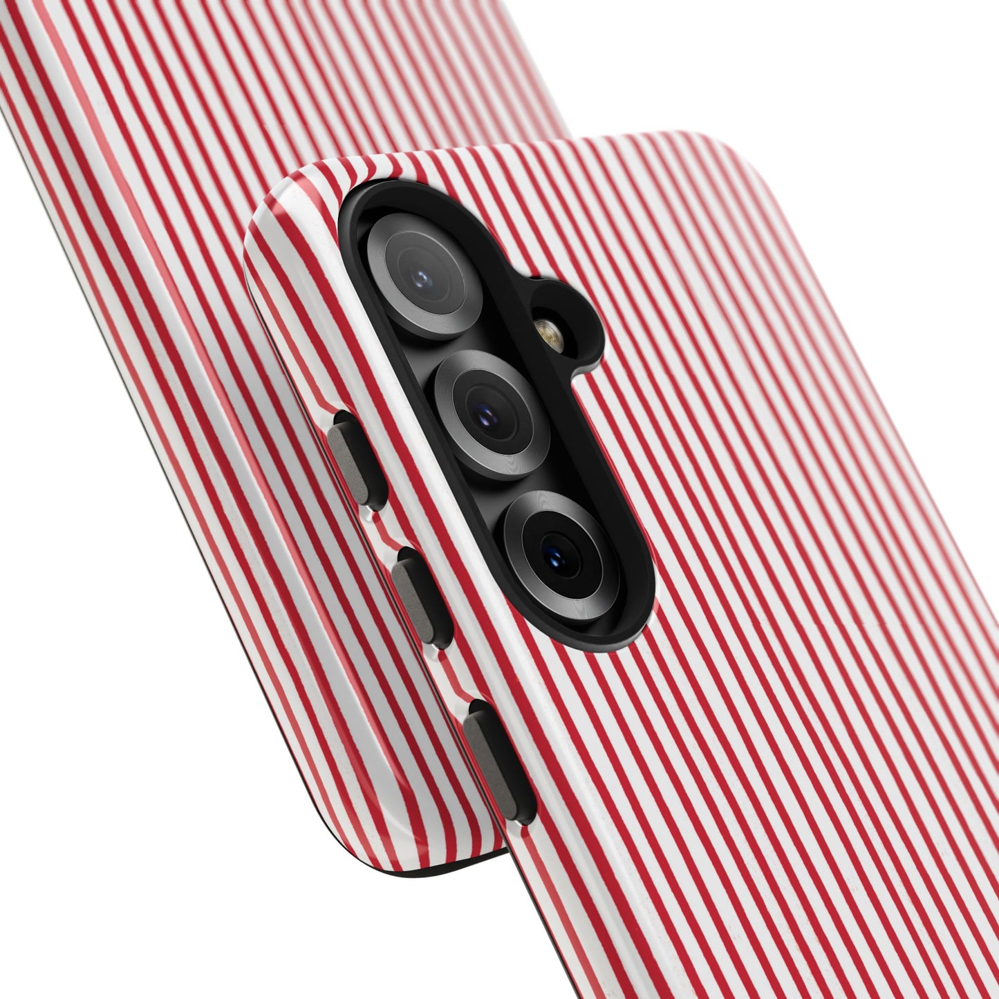 Candy Stripe White / Red Phone Case