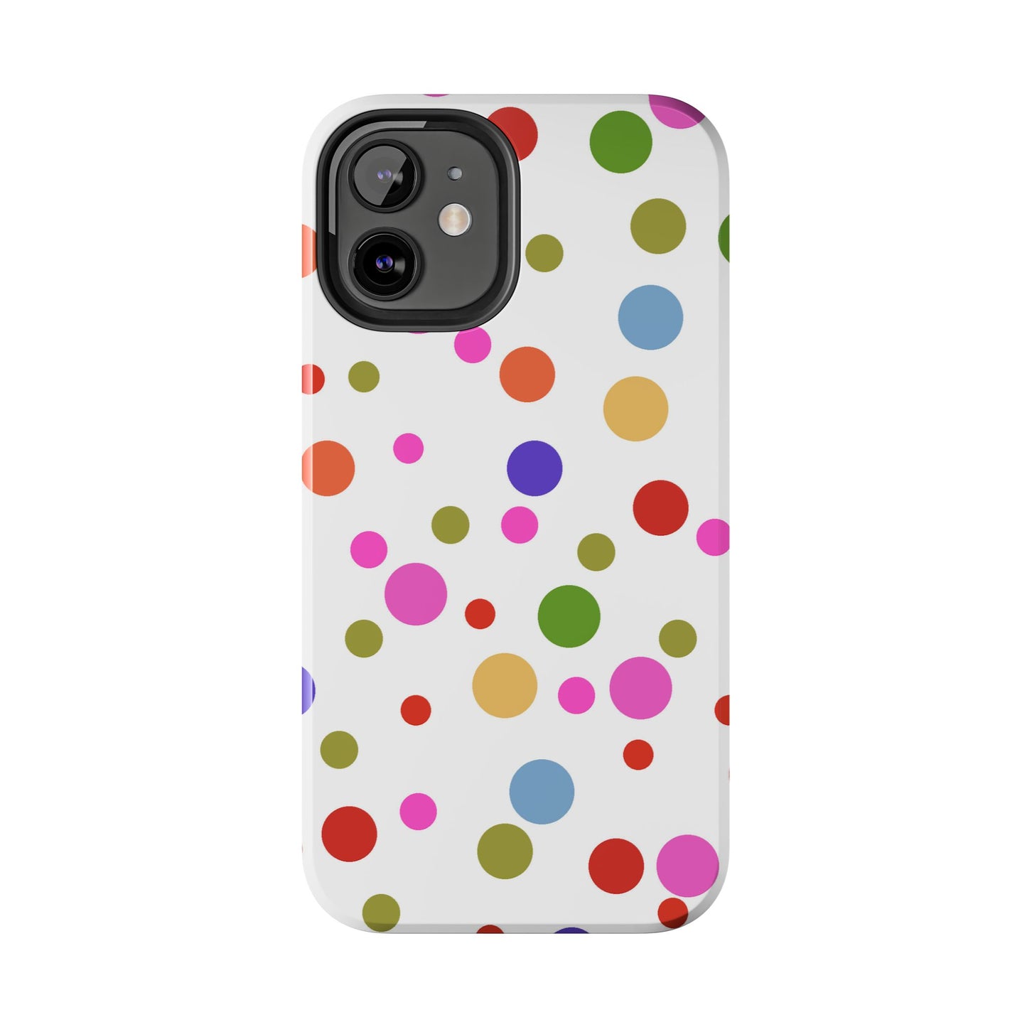 Dot Assortment White Phone Case