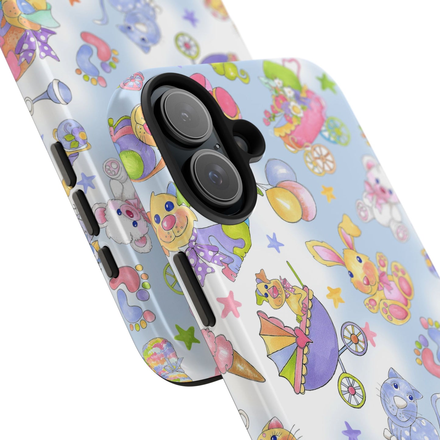 Busy Baby Blue Sky Phone Case