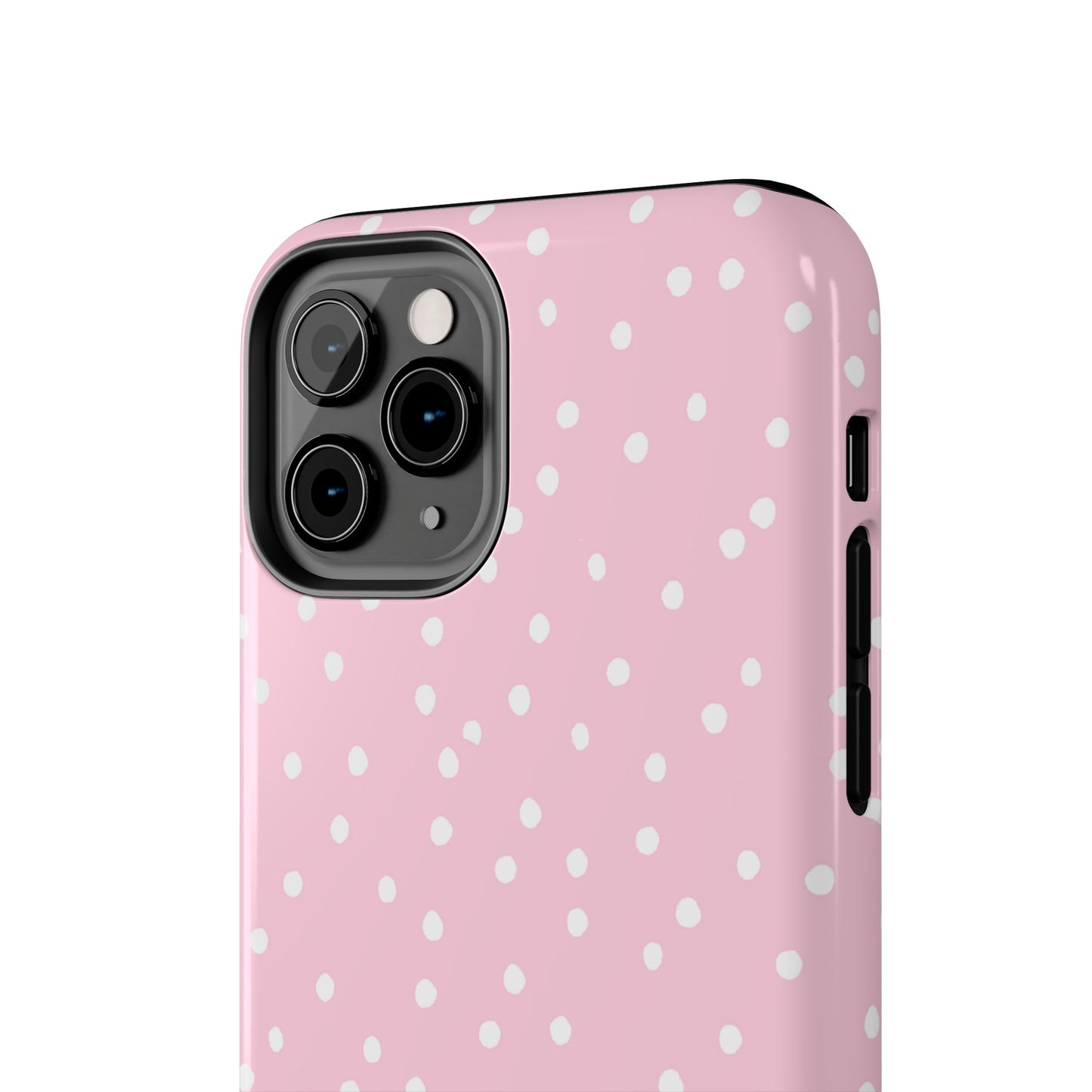 Space Dots Pink / White Phone Case