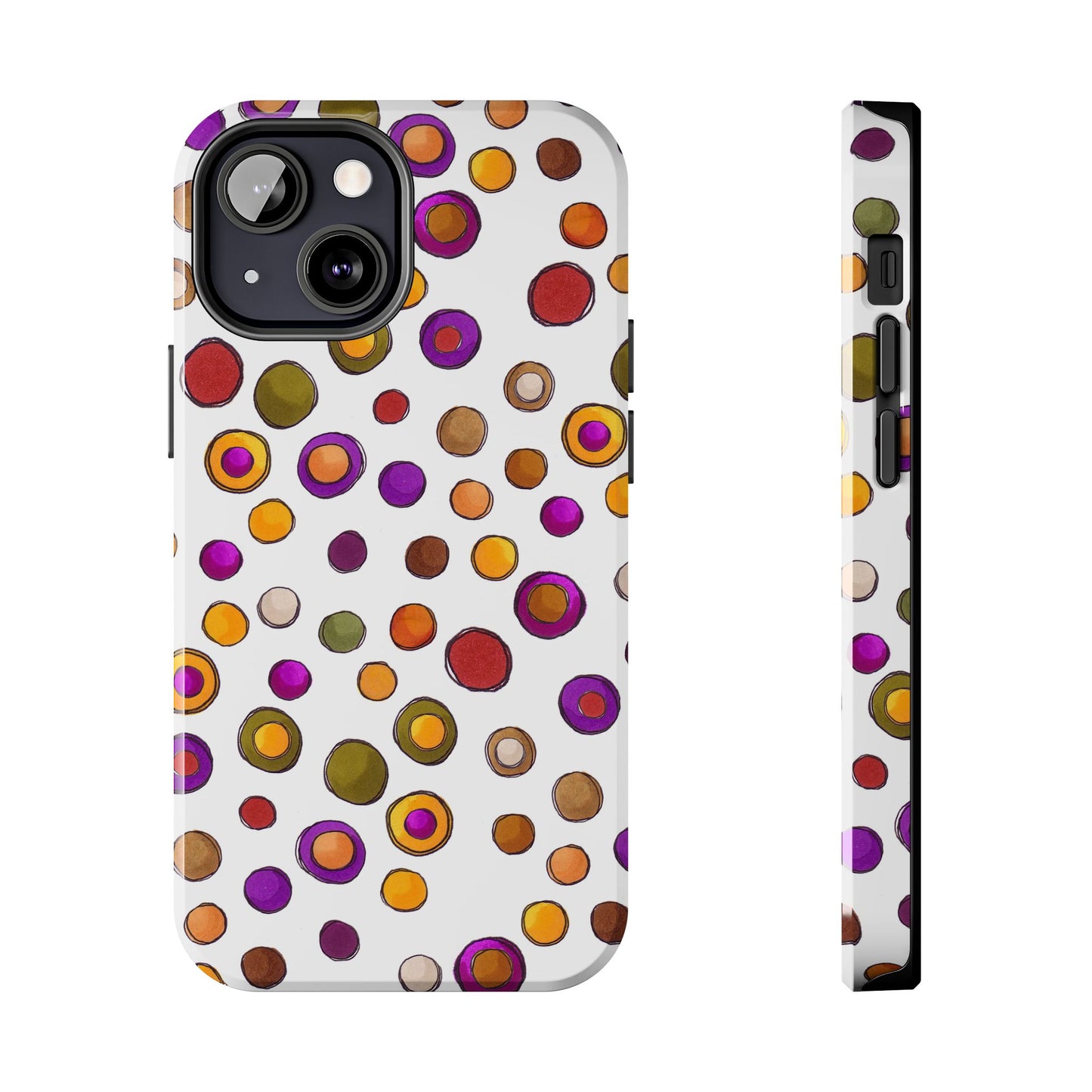 Sesame Dot White Phone Case