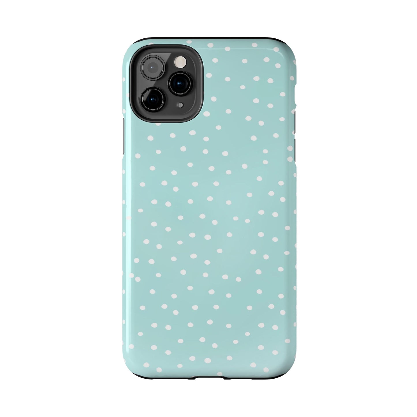 Petite Dots Seafoam / White Phone Case