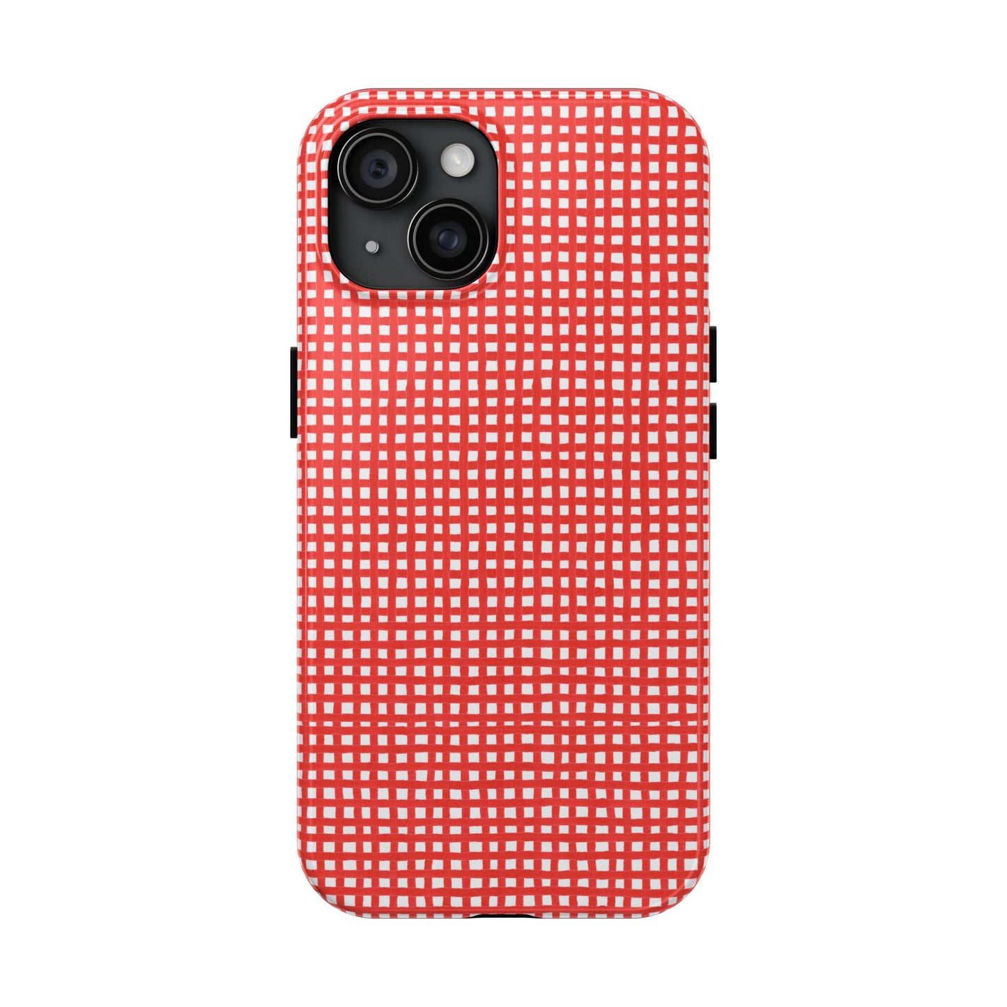 Chipper Check Red Phone Case