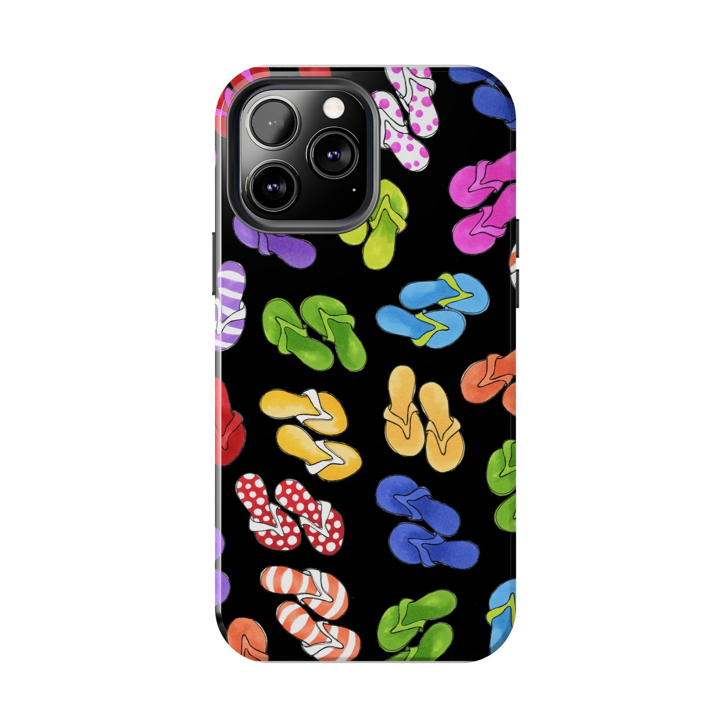 Fun Flops Black Phone Case