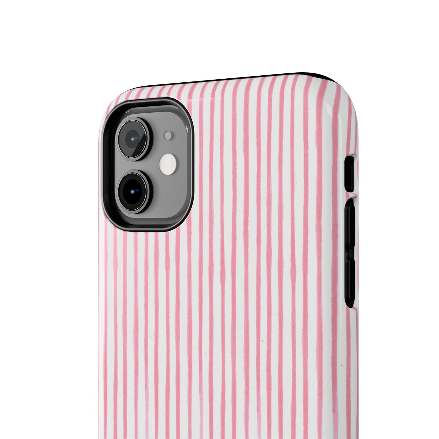 Candy Stripe White / Pink Phone Case