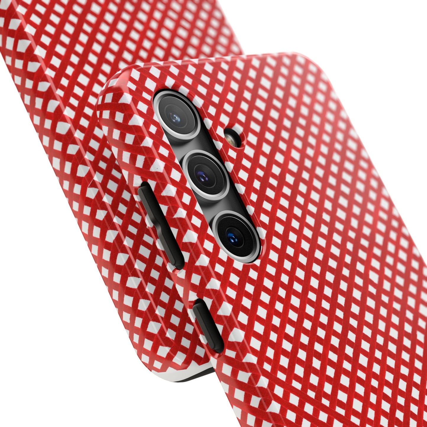 Trellis Check Red Phone Case