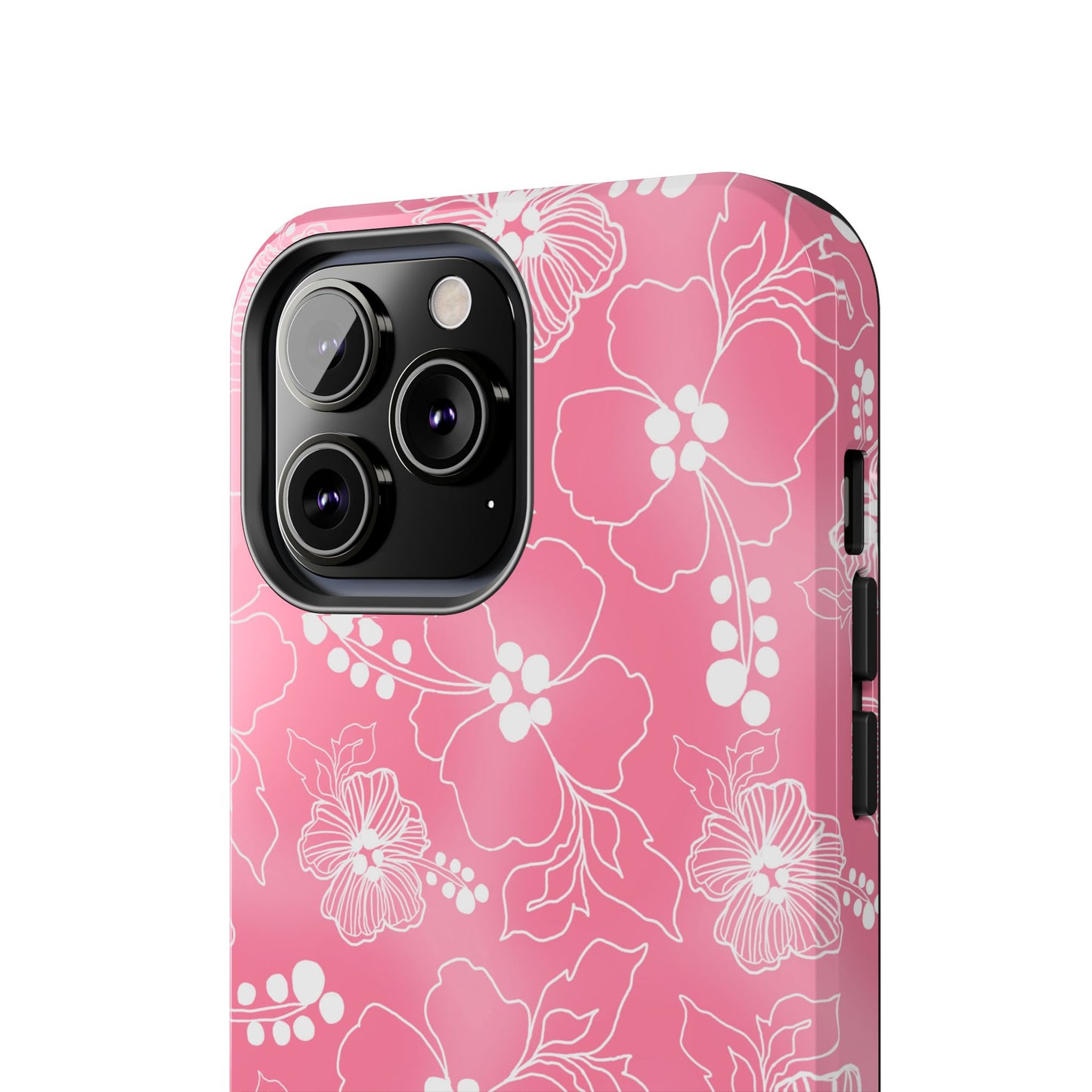 Lacey Hibiscus Pink Phone Case