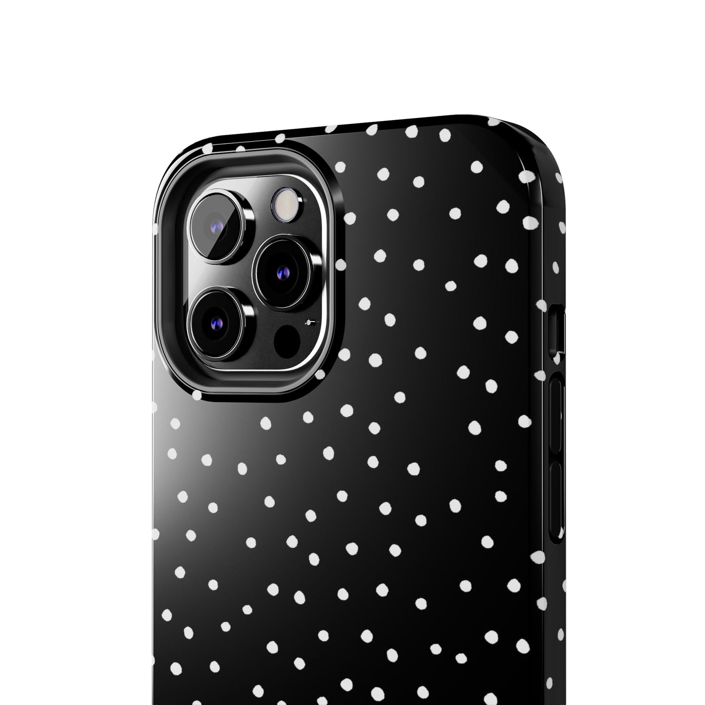 Dinky Dots Black / White Phone Case
