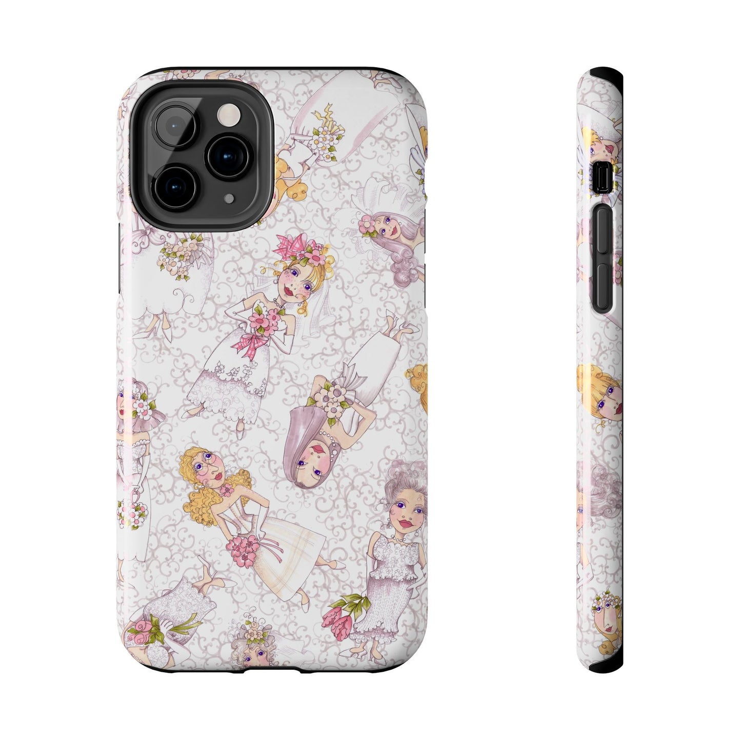 Bridal Scroll Phone Case