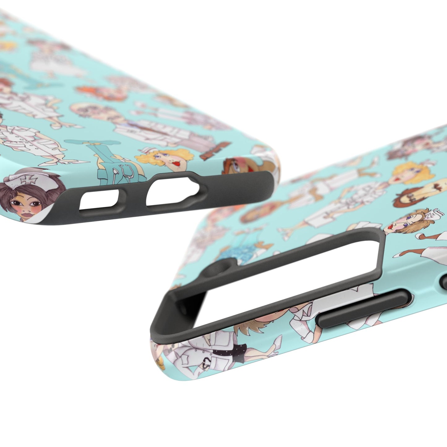 Happy Staff Aqua Phone Case