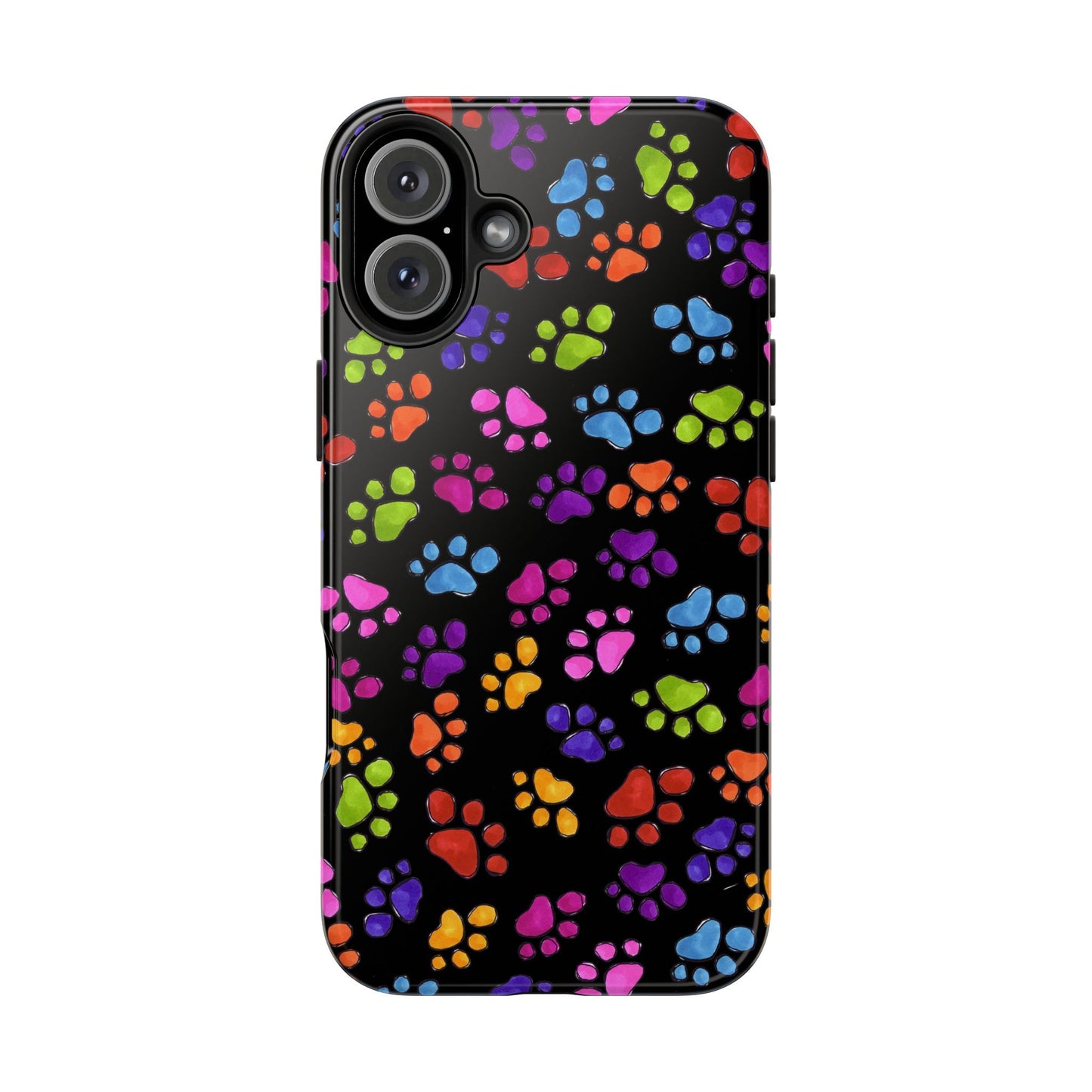 Fancy Paws Black Phone Case