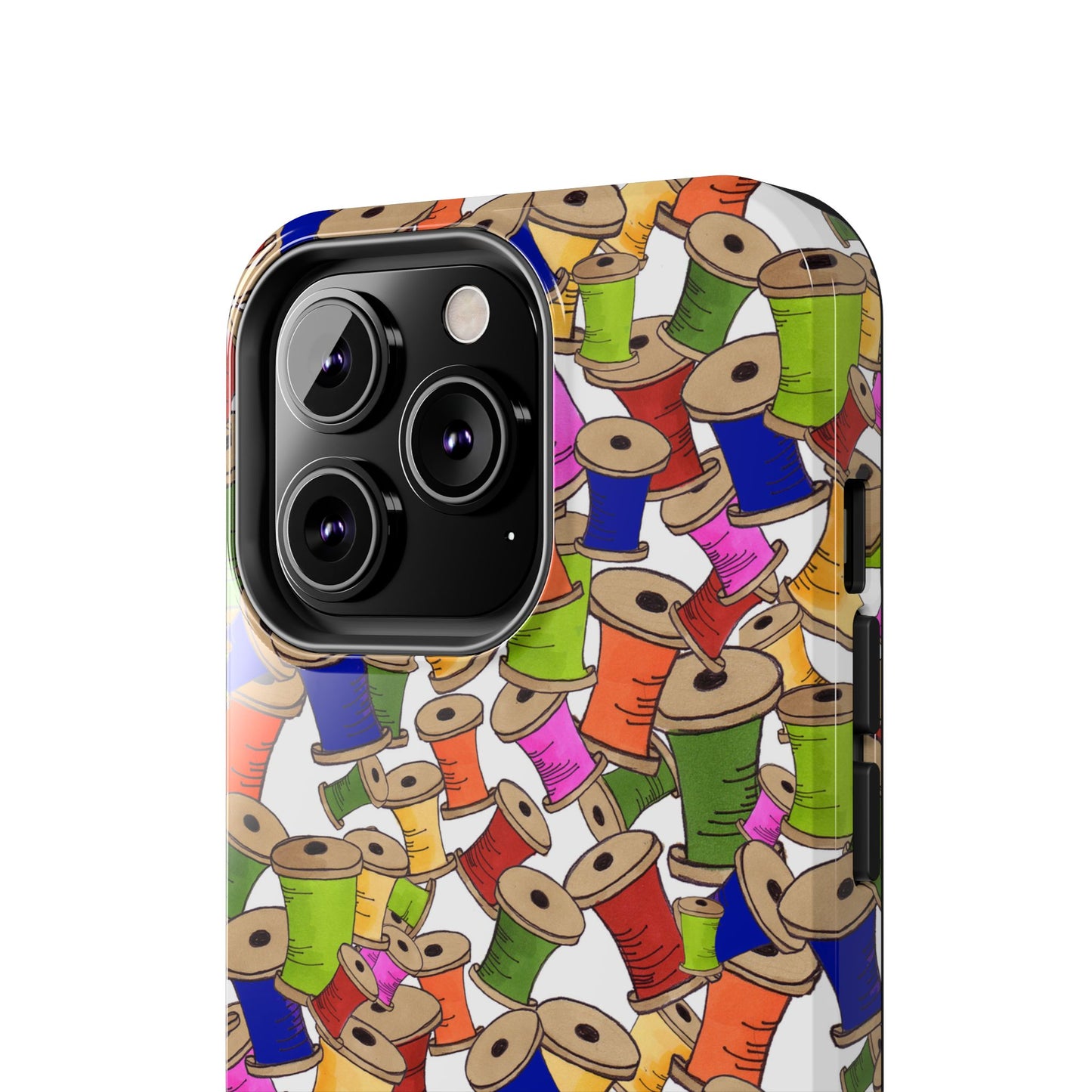 Spoolopoly White Phone Case