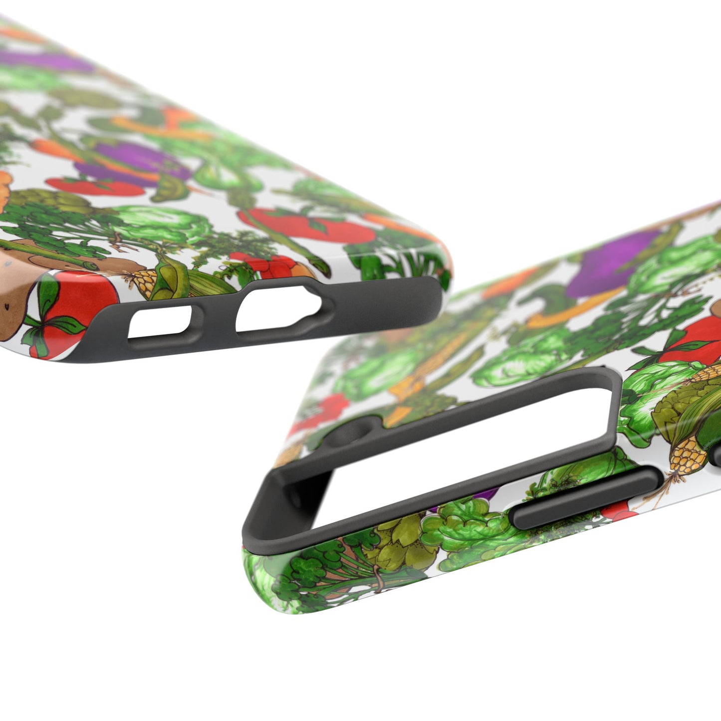 Veggie Jungle White Phone Case