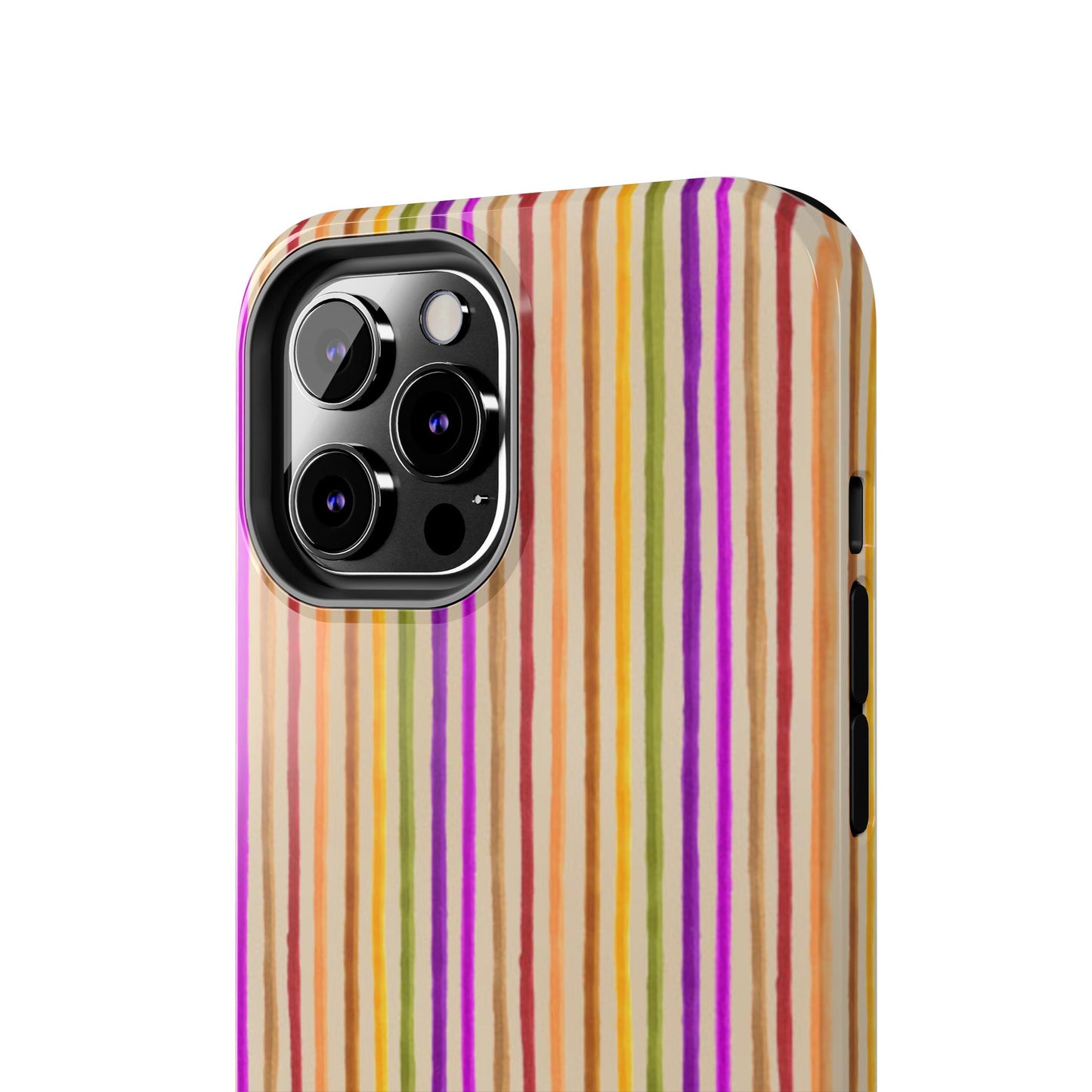 Spice Stripe Muslin Phone Case