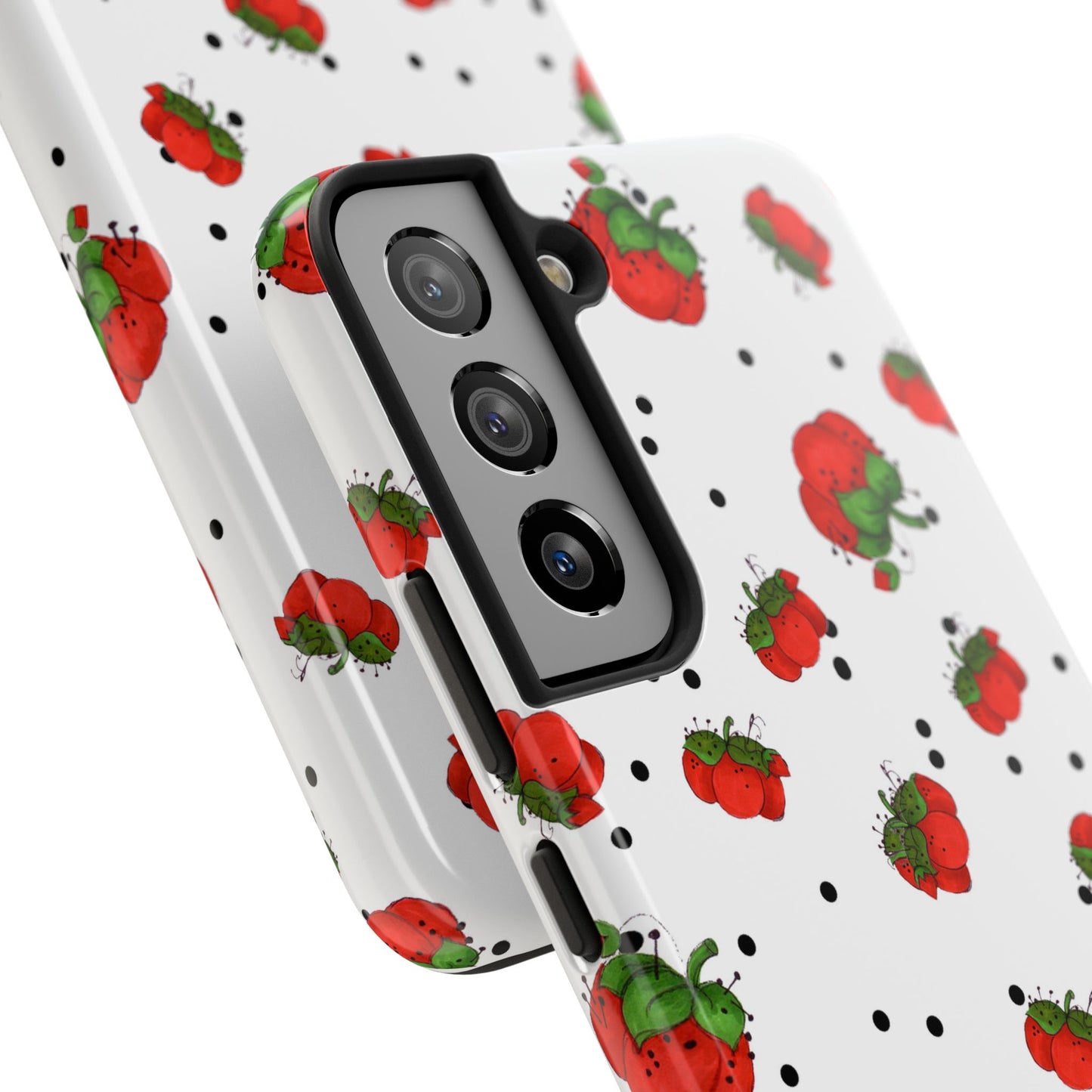 Pin Dots White Phone Case