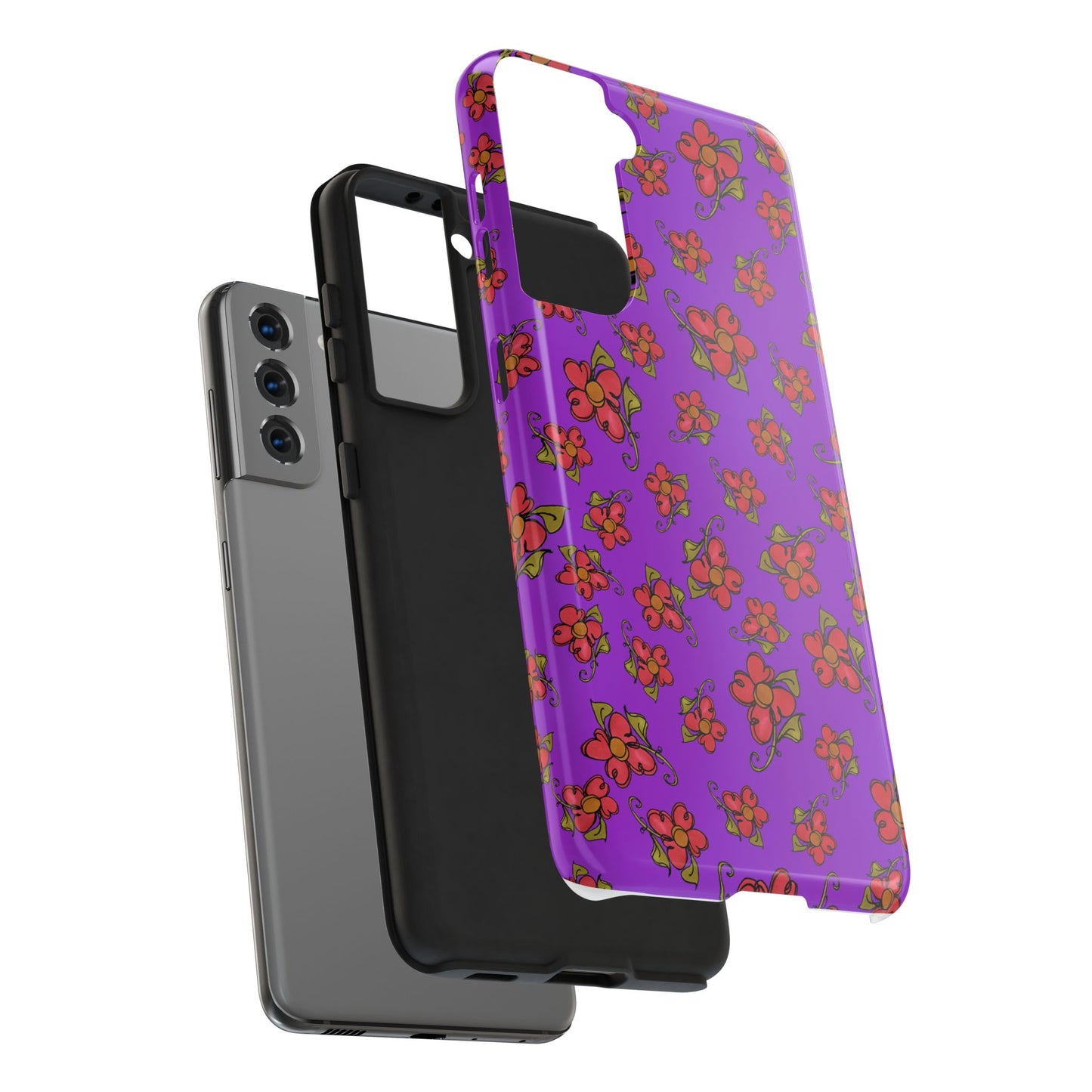 Daisy Caper Purple Phone Case