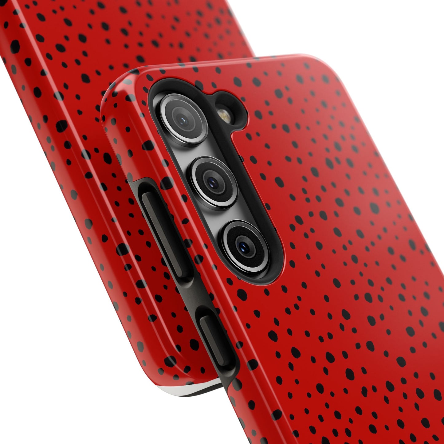 Pepper Dots Red / Black Phone Case