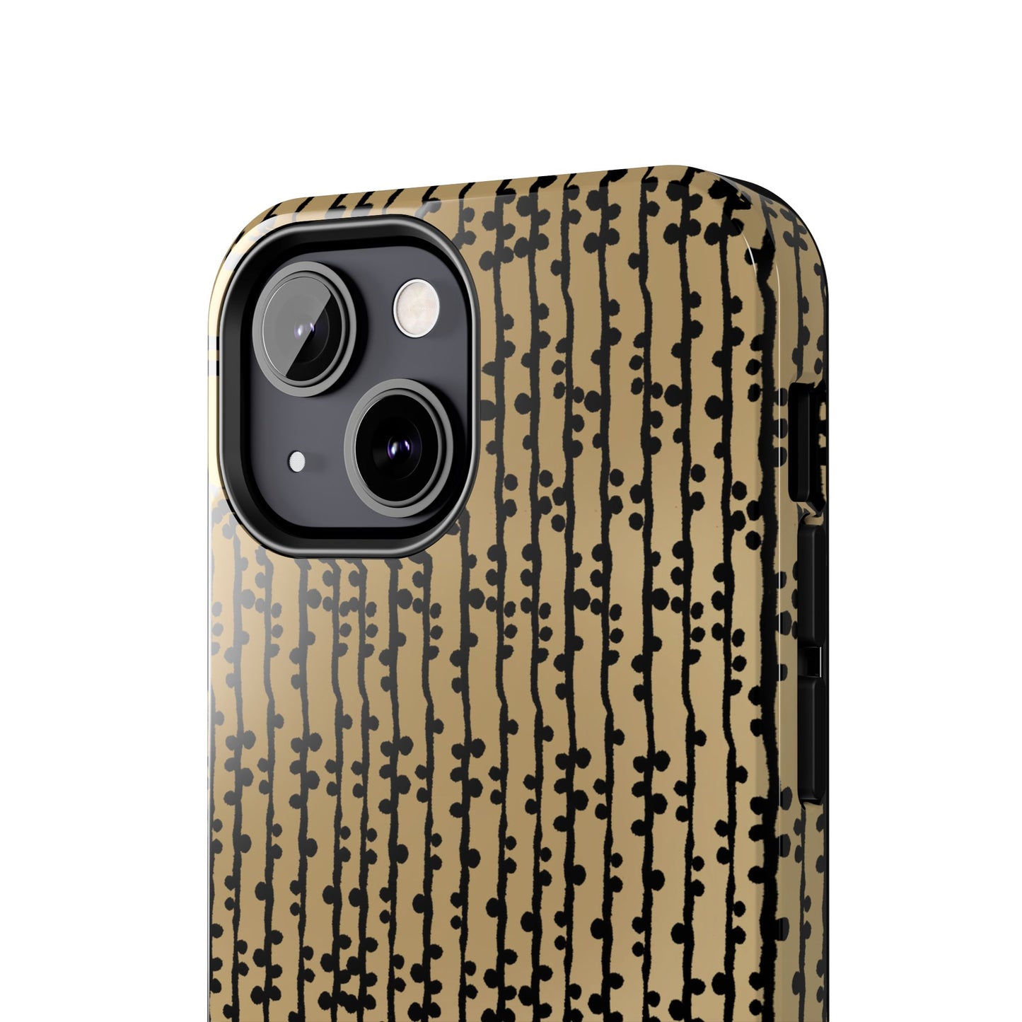 Loopy Stripe Tan Phone Case