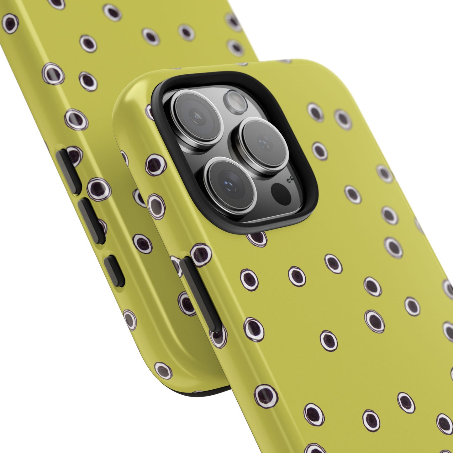 Halo Dots Green Phone Case