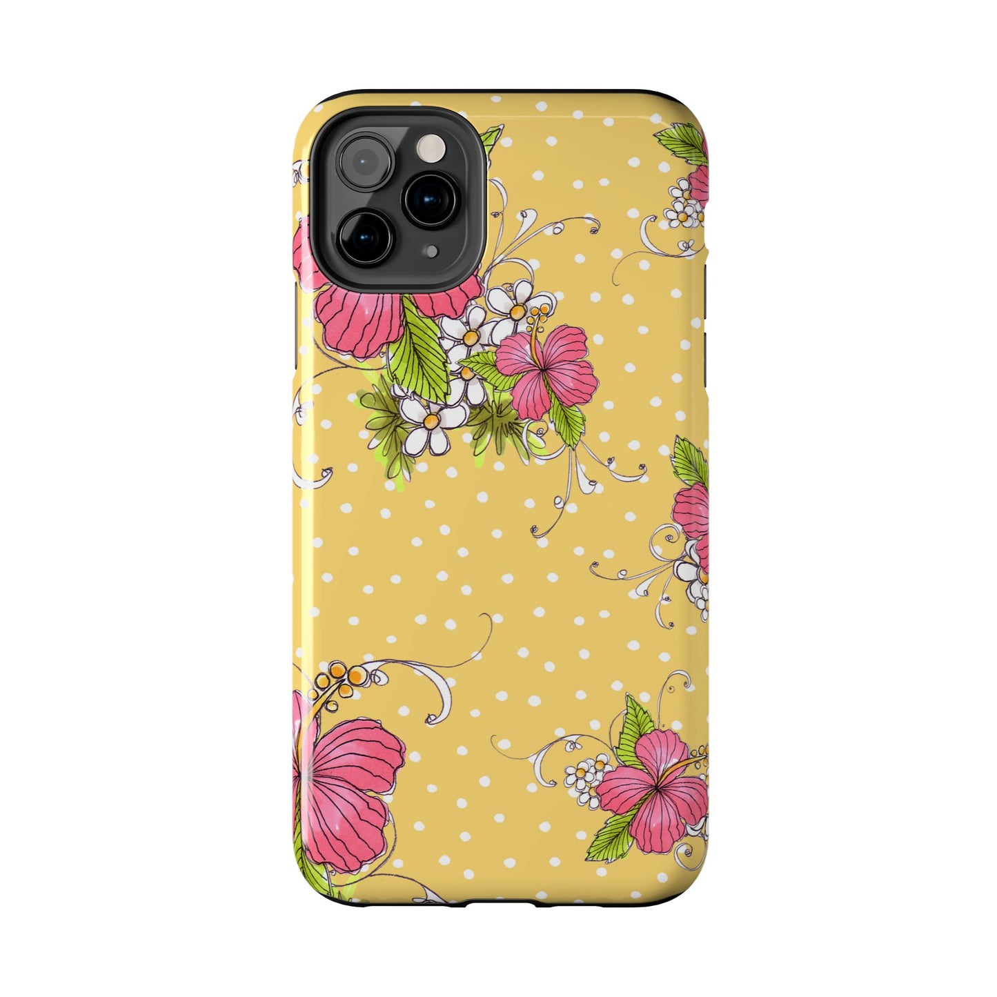 Lady Luau Yellow Phone Case