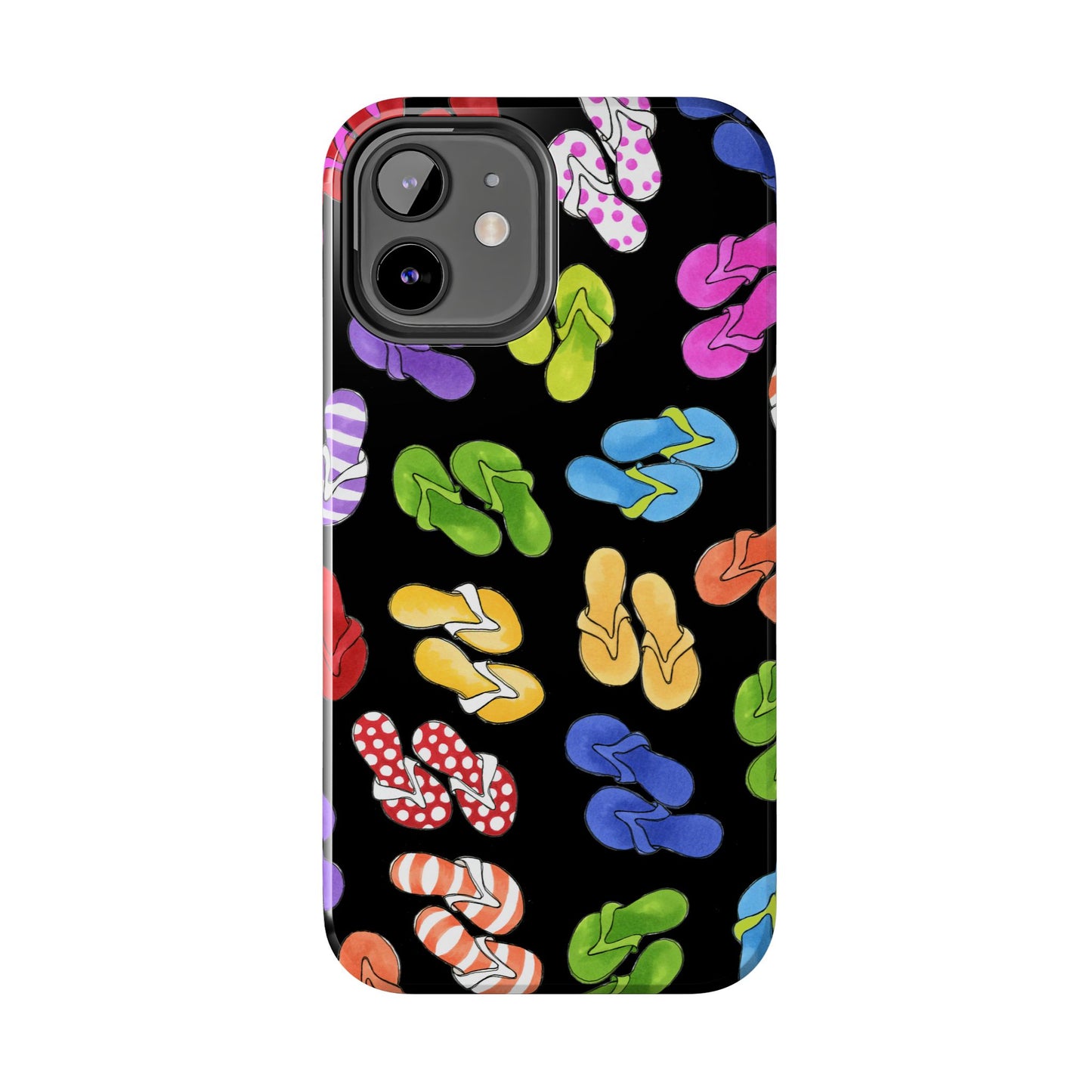 Fun Flops Black Phone Case