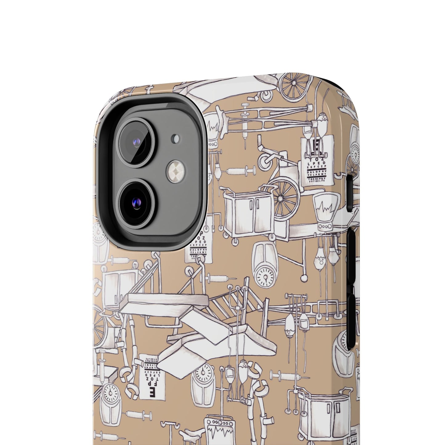 Essentials Khaki / White Phone Case