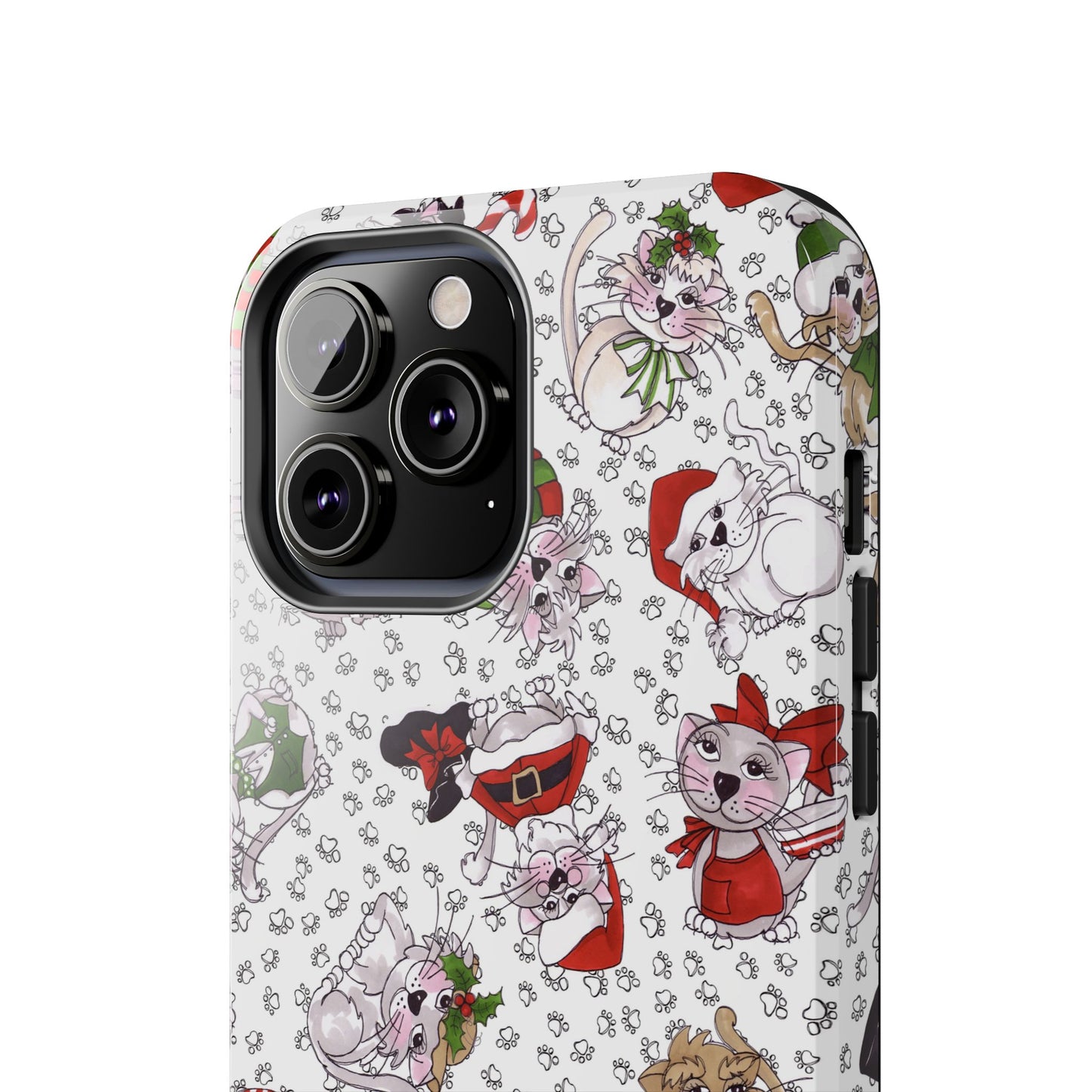 Kitty Blizzard White Phone Case