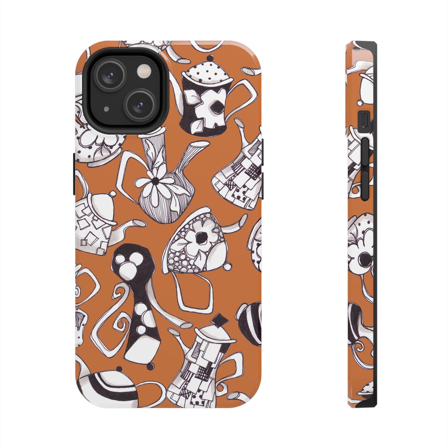 Fancy Pots Bronze Phone Case