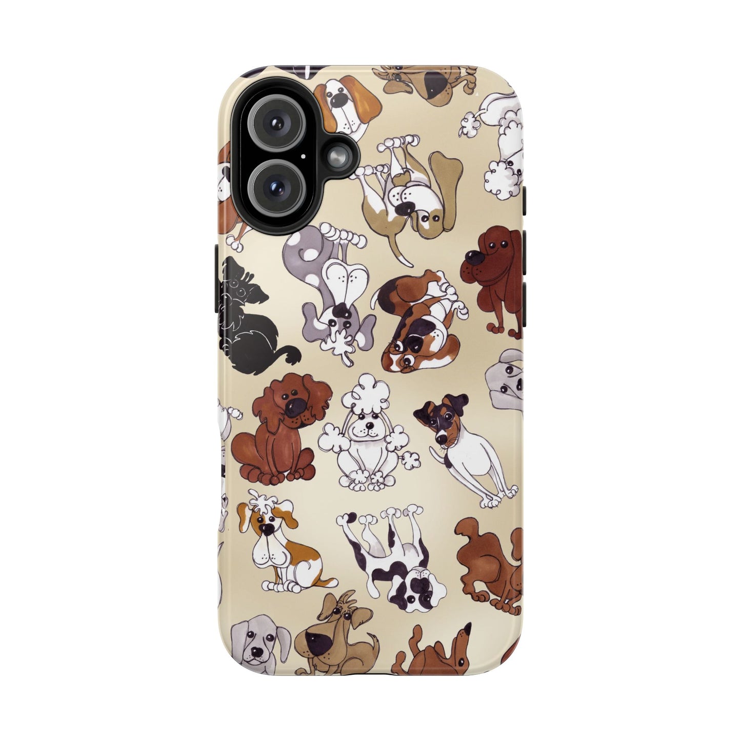 Tossed Doggies Bone Phone Case