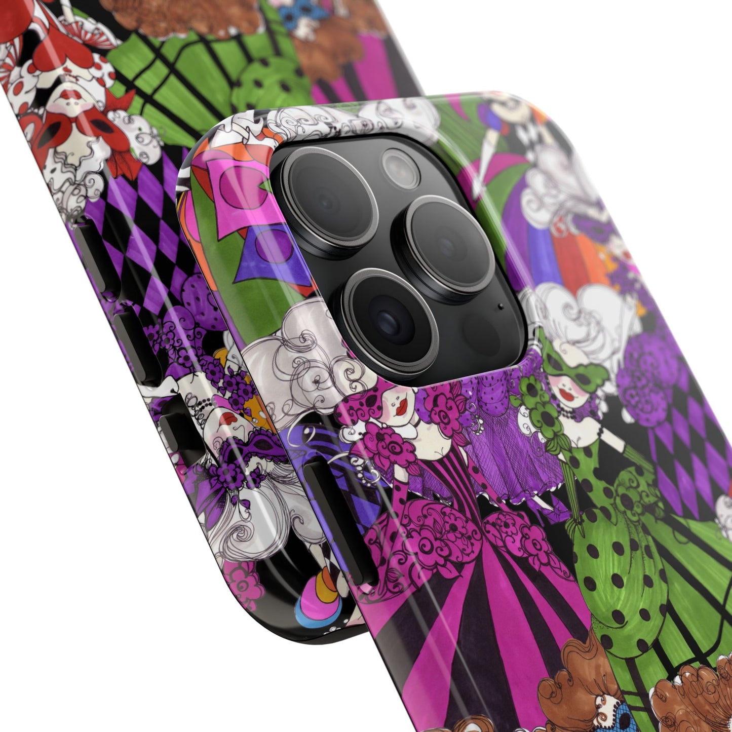 Crowded Dance Floor Black Phone Case