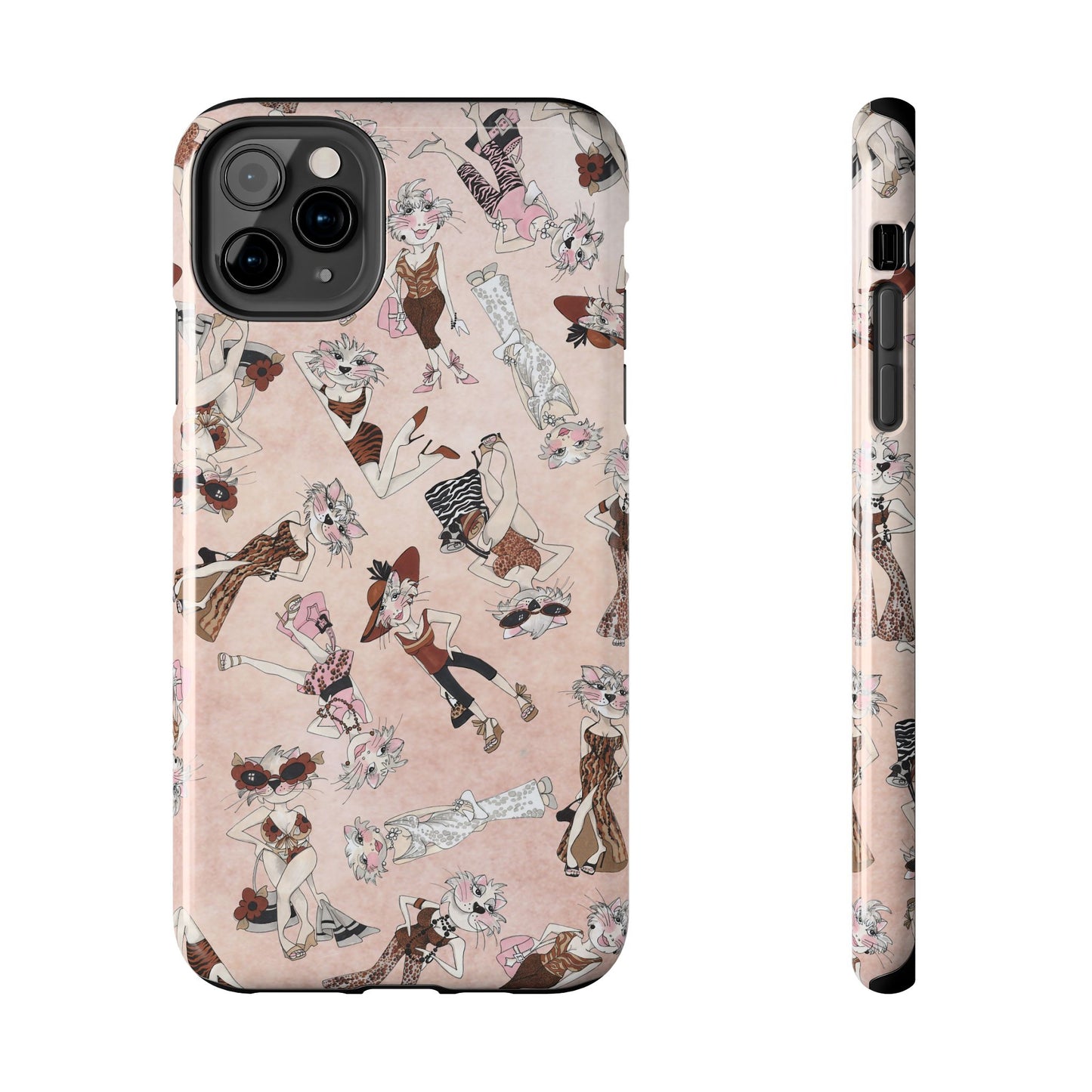 Spotted Lilies Pink Phone Case