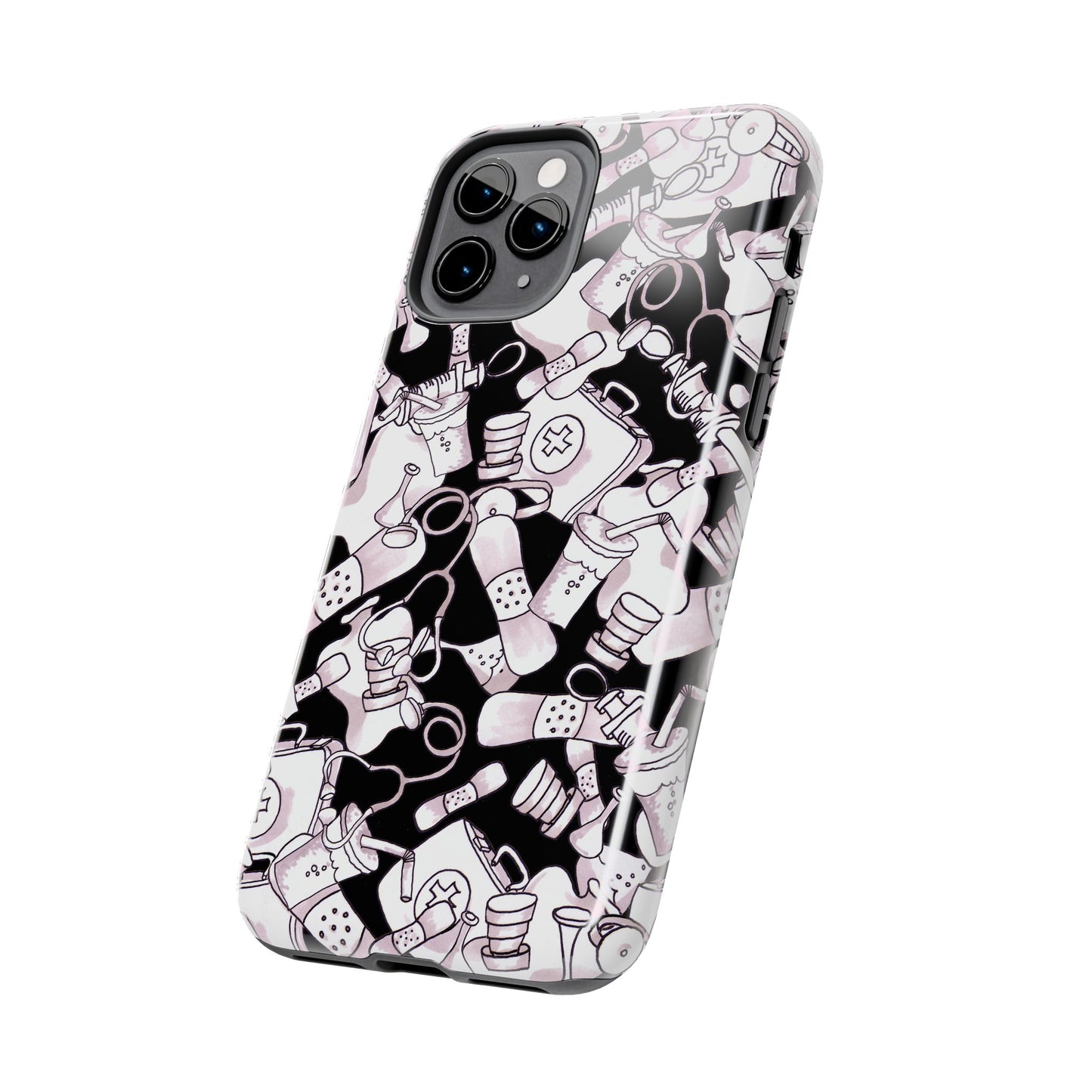 Med Stuff Black Phone Case