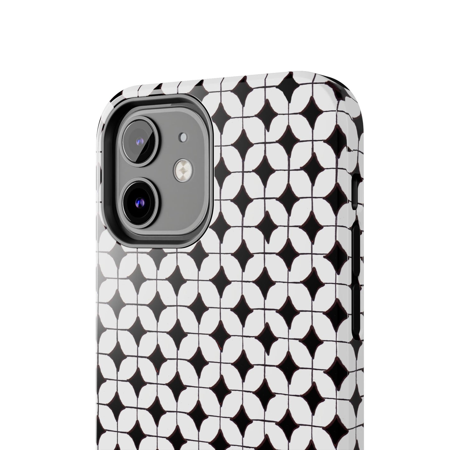 Tile-ish Black Phone Case