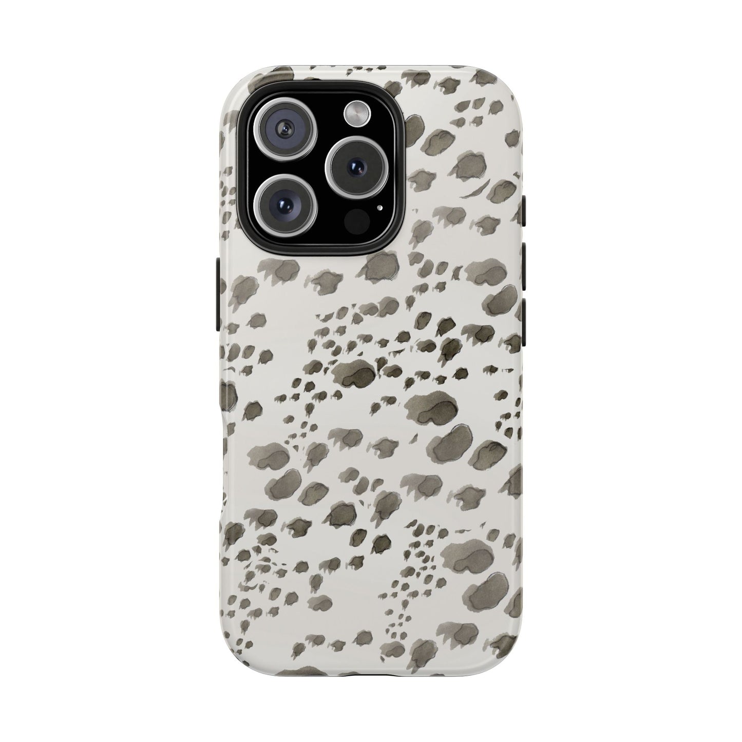 Kitty Dots Gray Phone Case