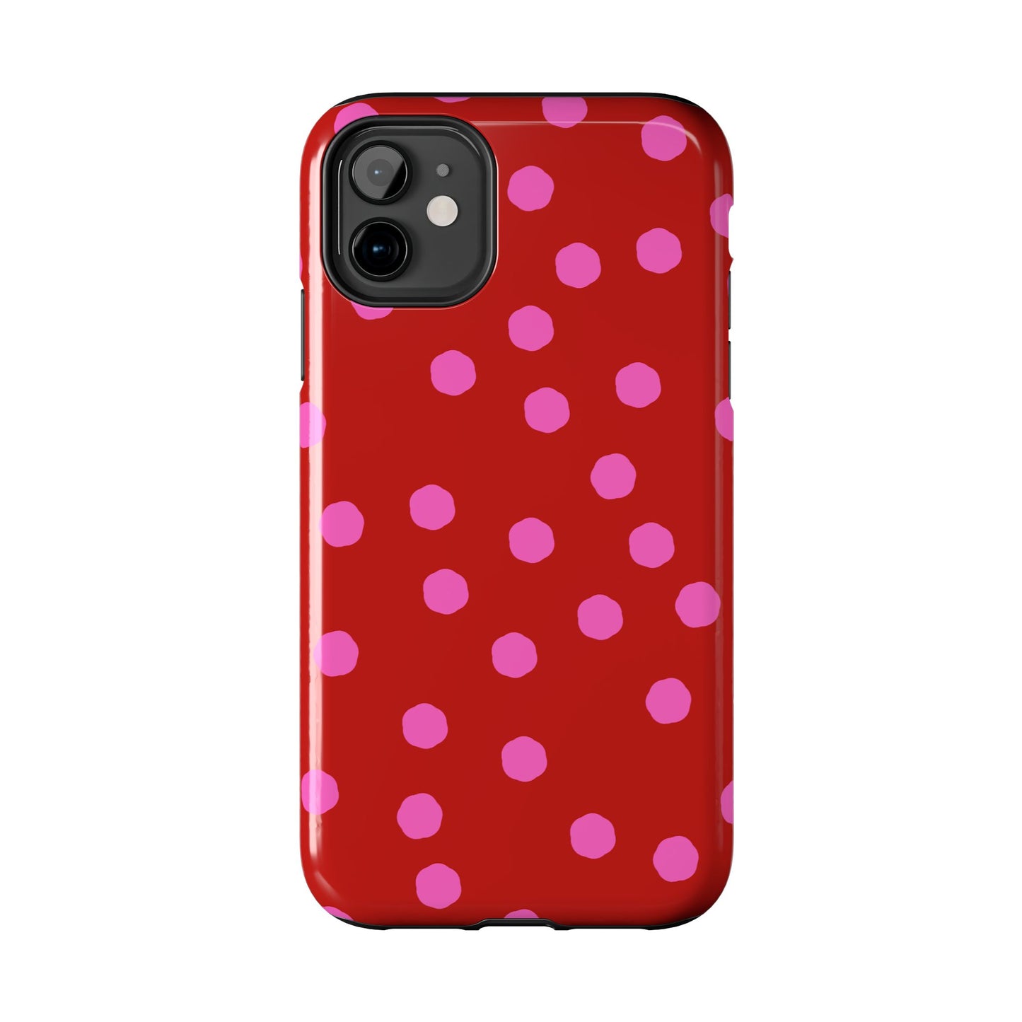 Jumbo Dots Red / Pink Phone Case