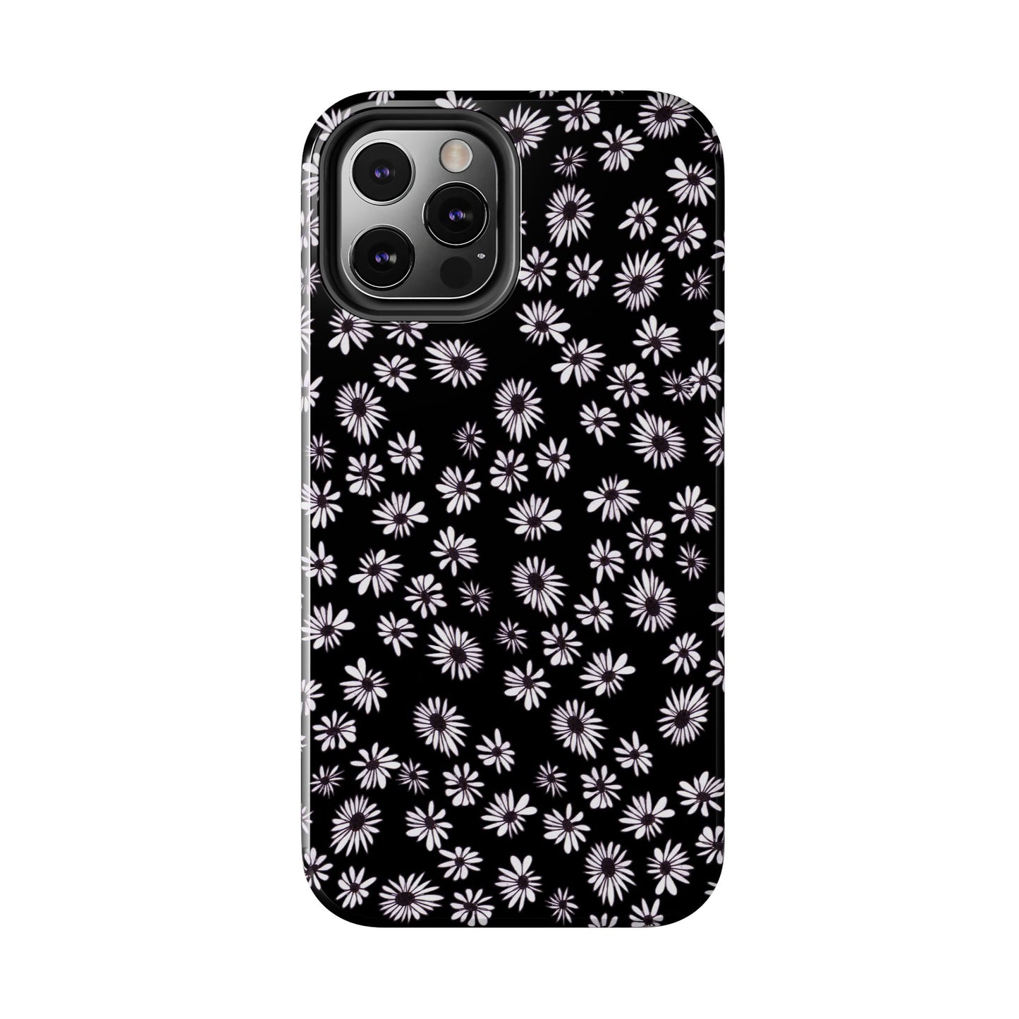 Random Daisy Black / White Phone Case