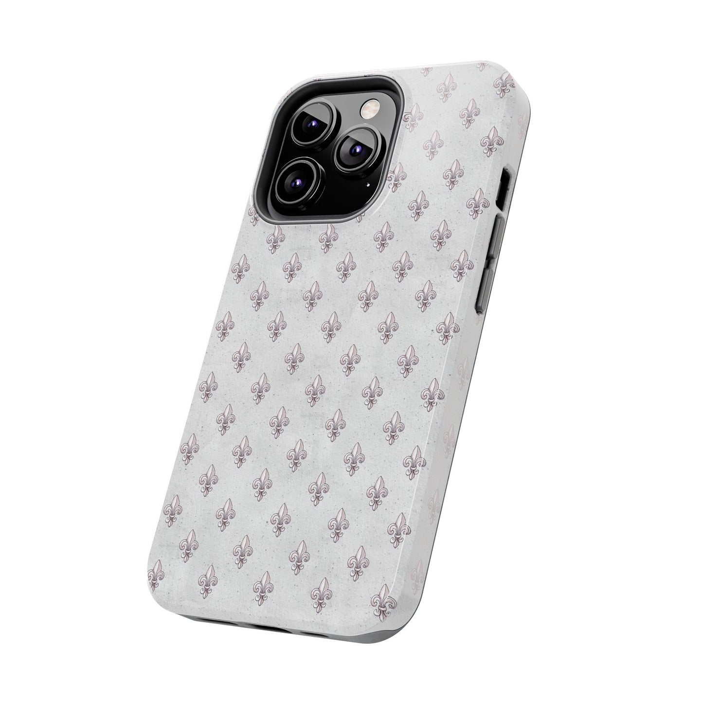 Fleurs Silver Phone Case