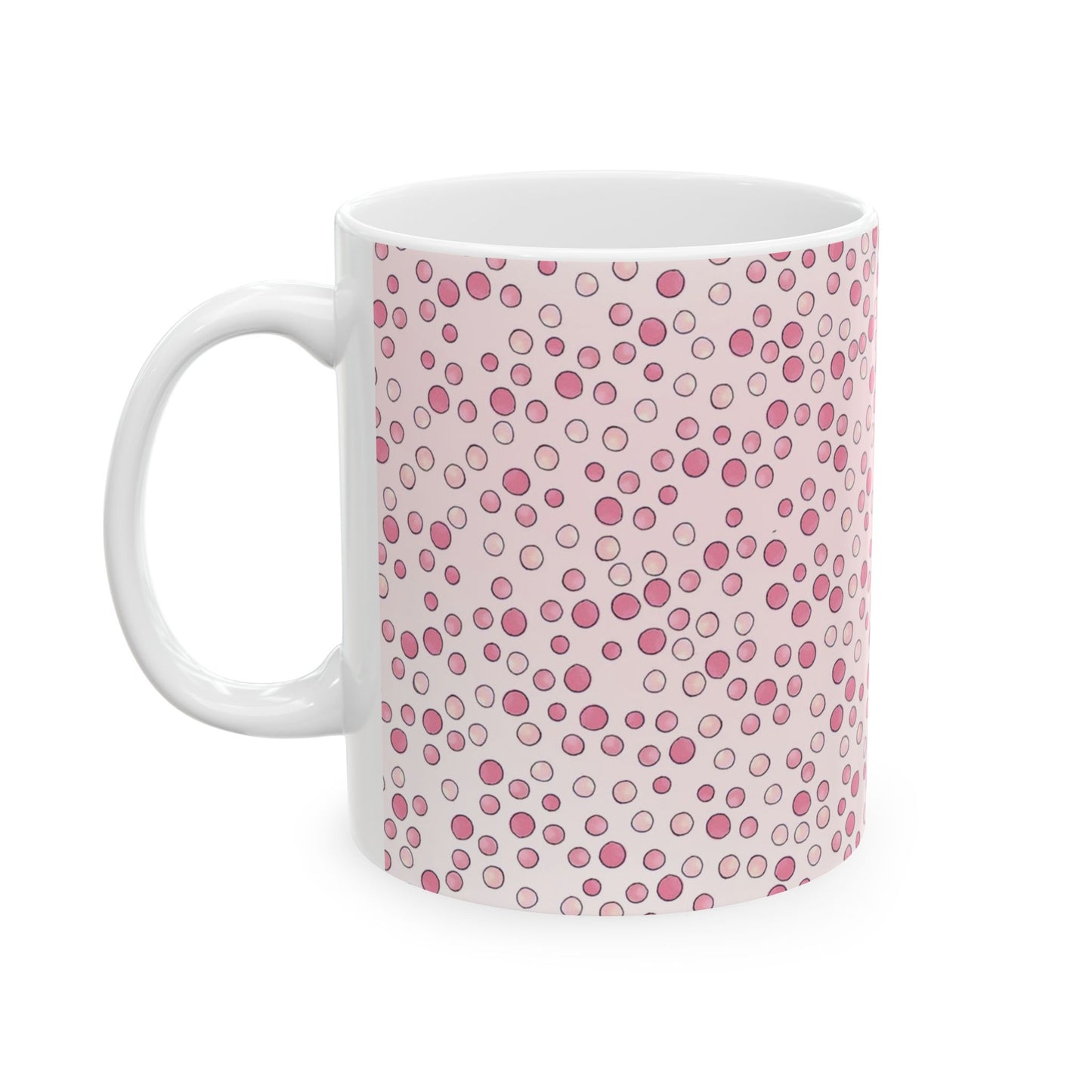 Water Spots Pink / Pink Cup