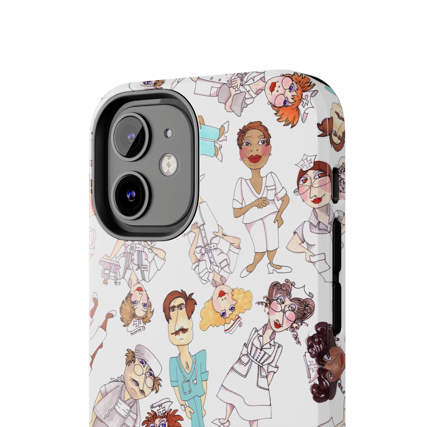 Happy Staff White Phone Case