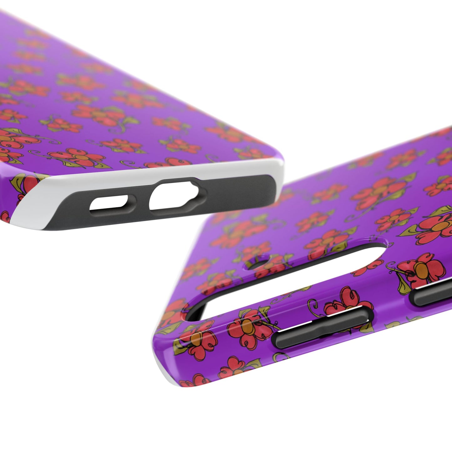 Daisy Caper Purple Phone Case