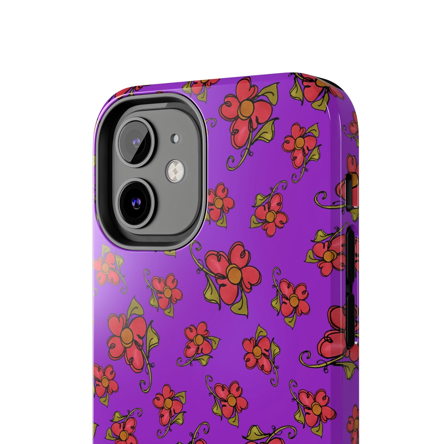 Daisy Caper Purple Phone Case