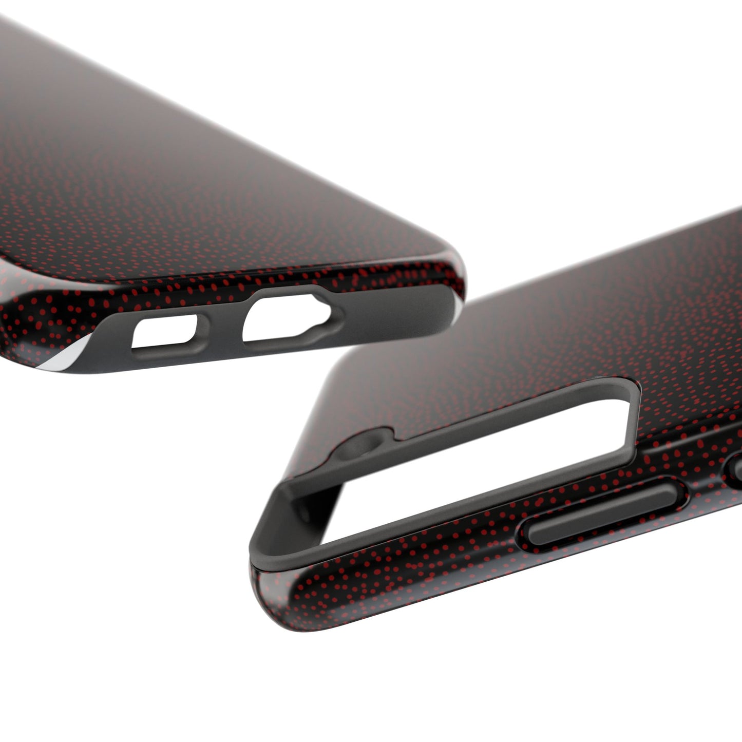 Mini Dot Black / Red Phone Case