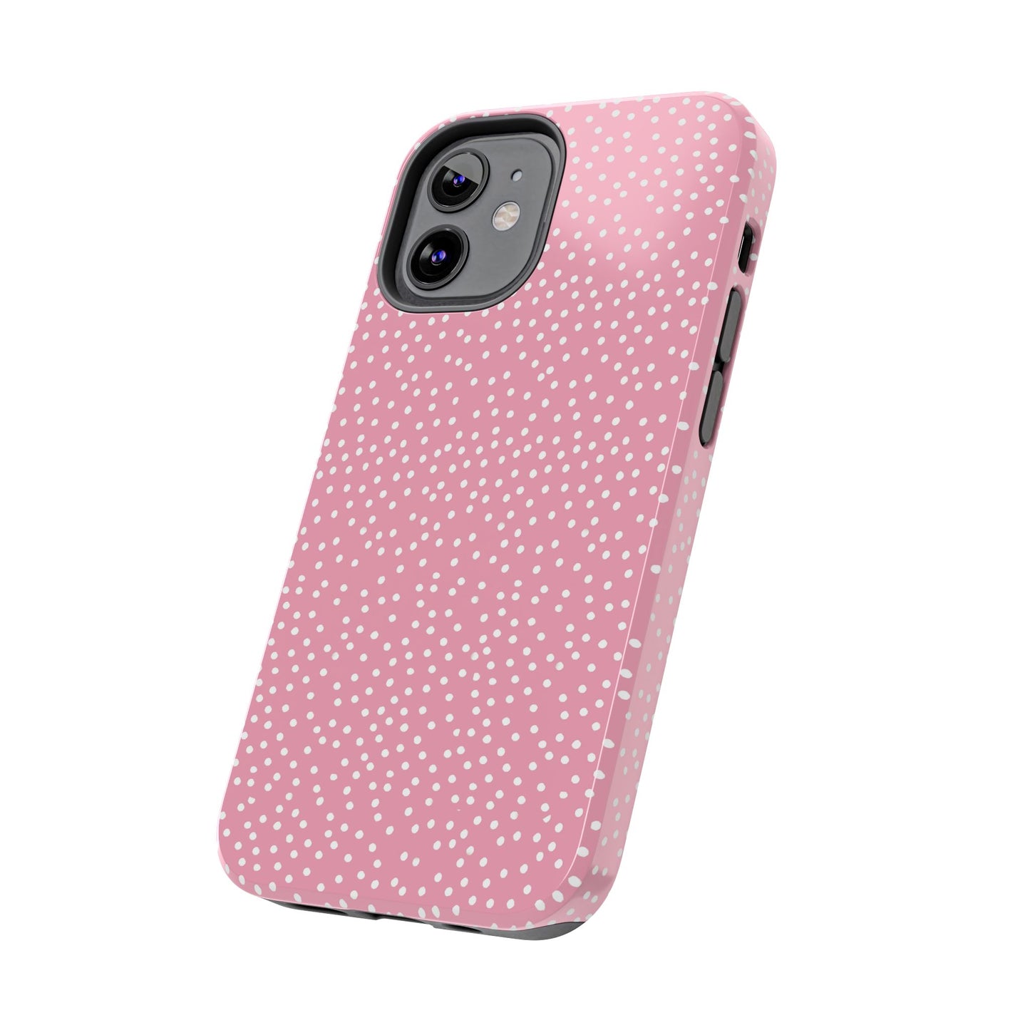 Dottible Pink / White Phone Case