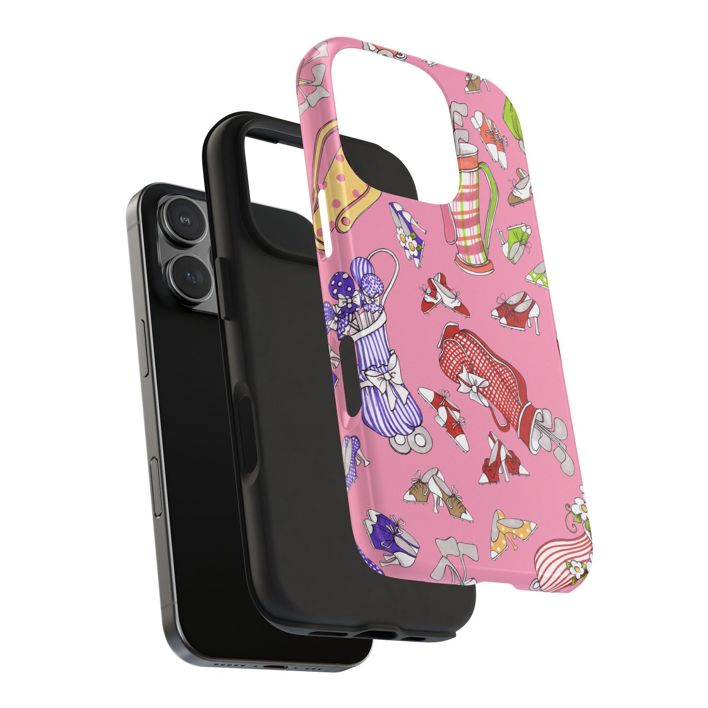 Bags & Shoes Pink Phone Case