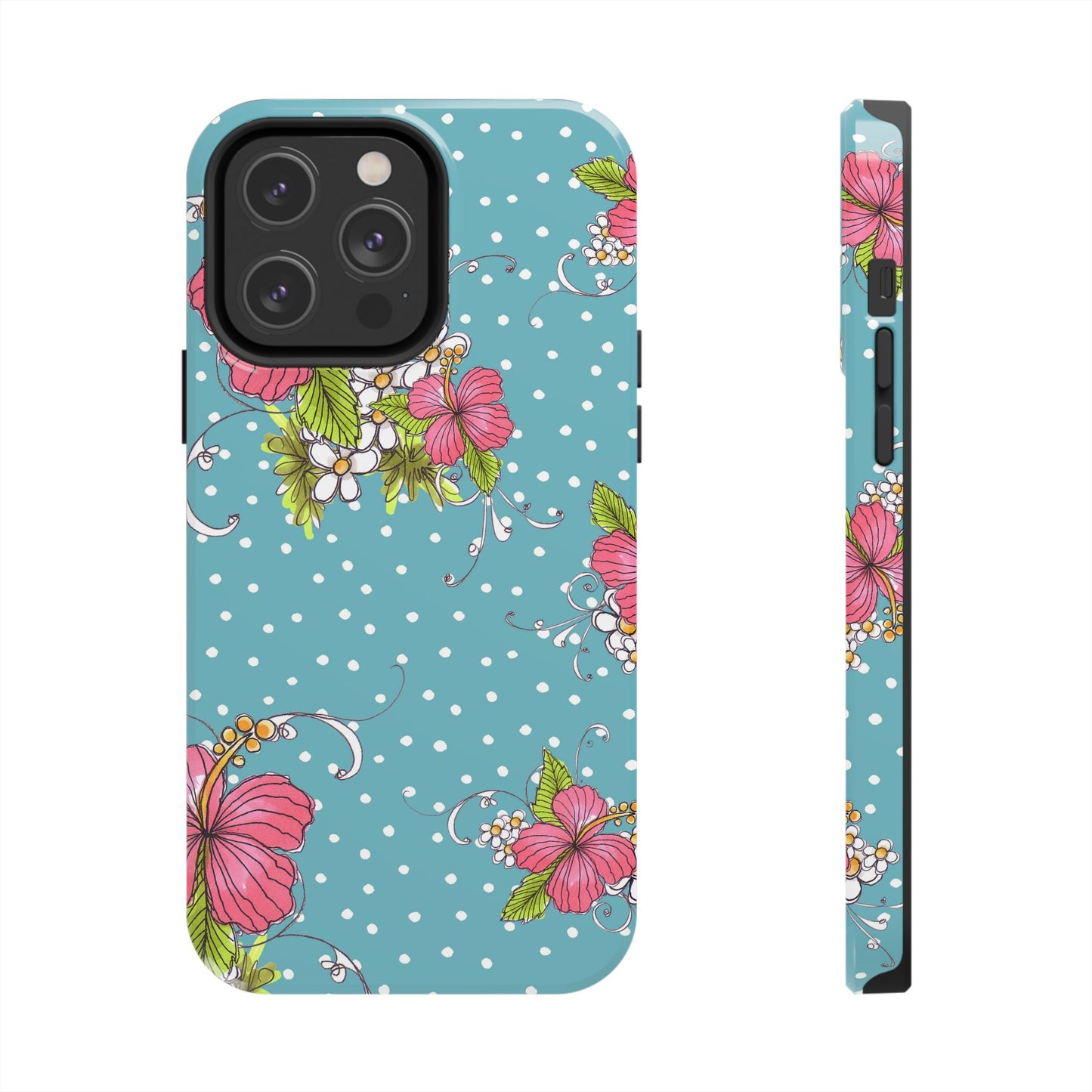 Lady Luau Turquoise Phone Case