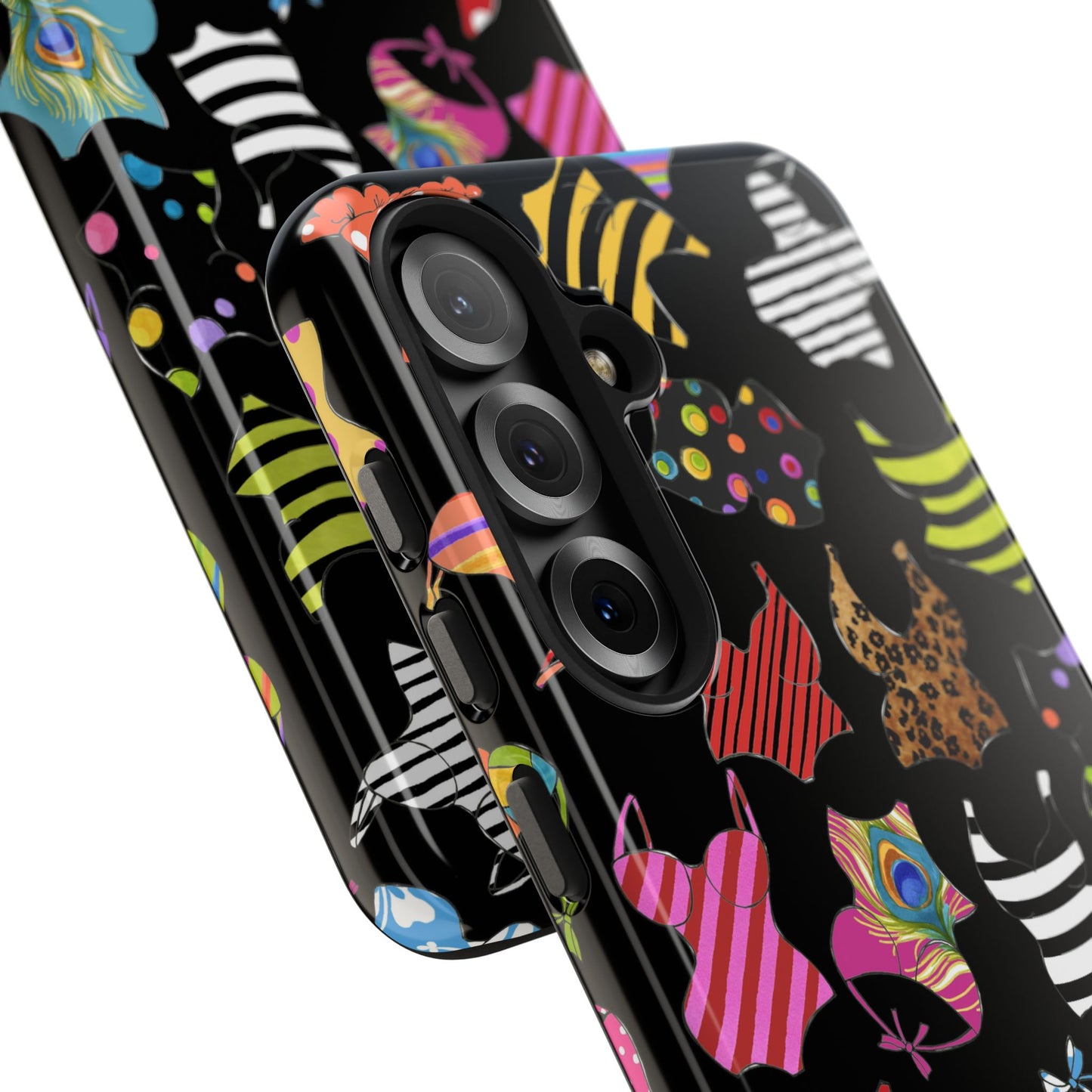 Assorted Suits Black Phone Case