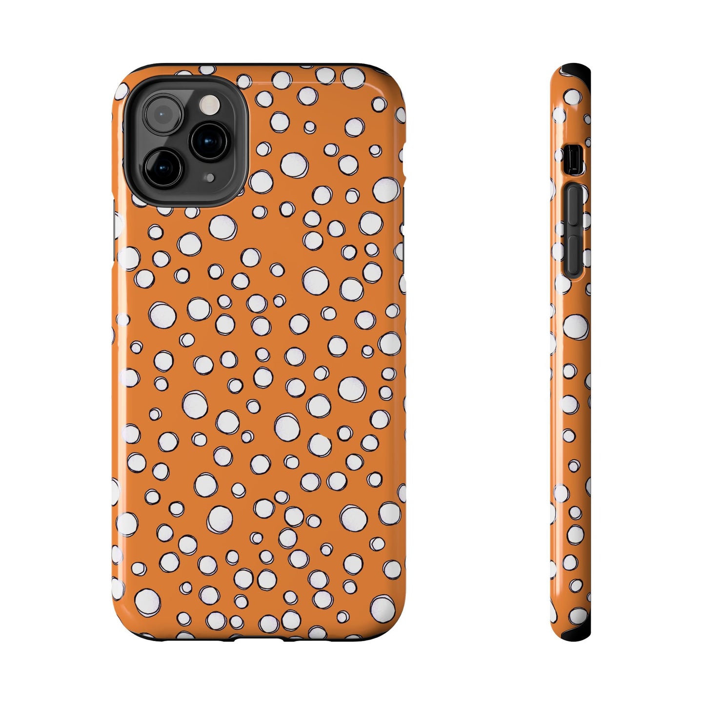 Pot Dots Orange Phone Case